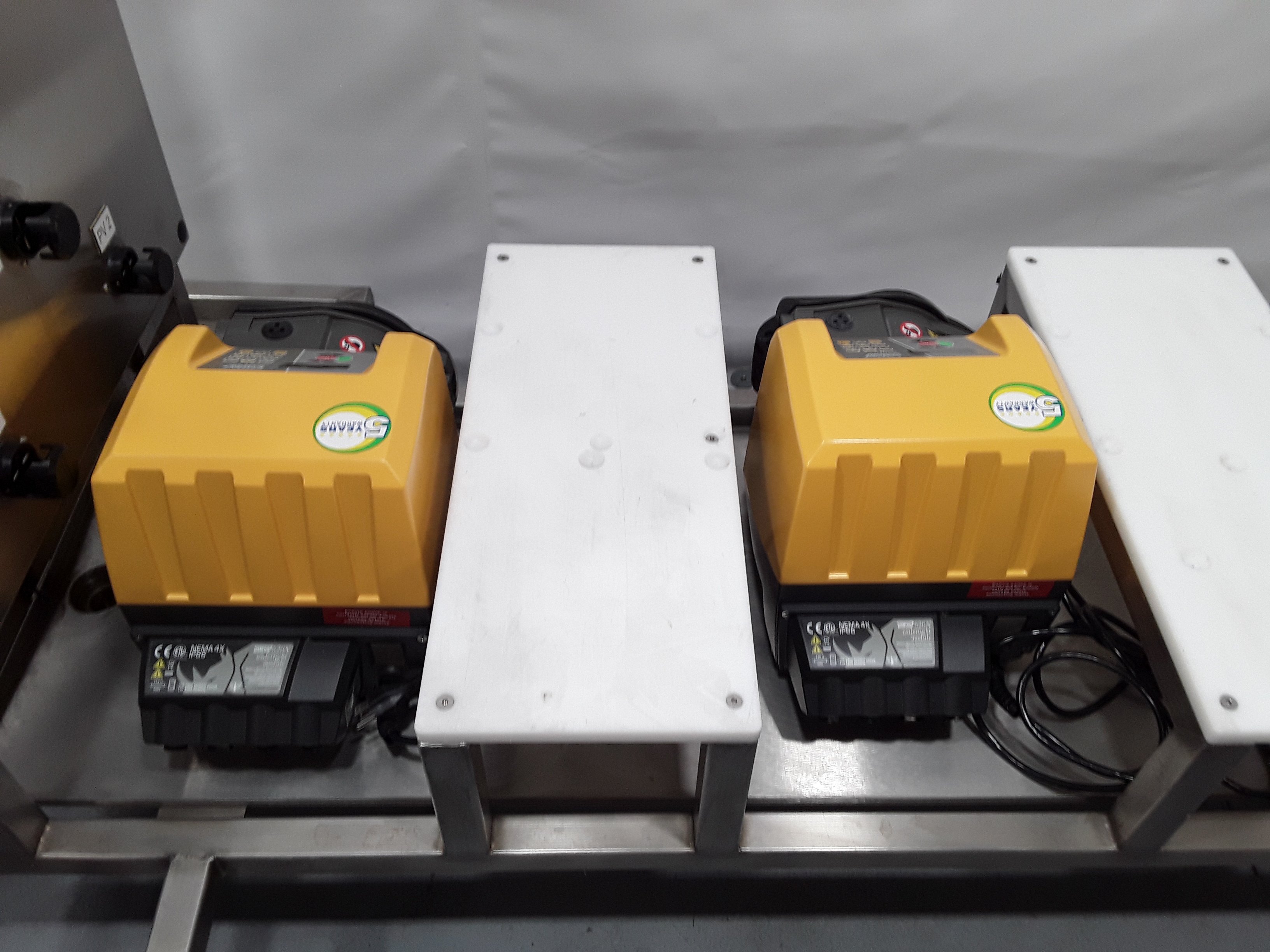 Gen-Probe Custom Process Skid 2 Pumps Turn-Key Peristaltic Automation