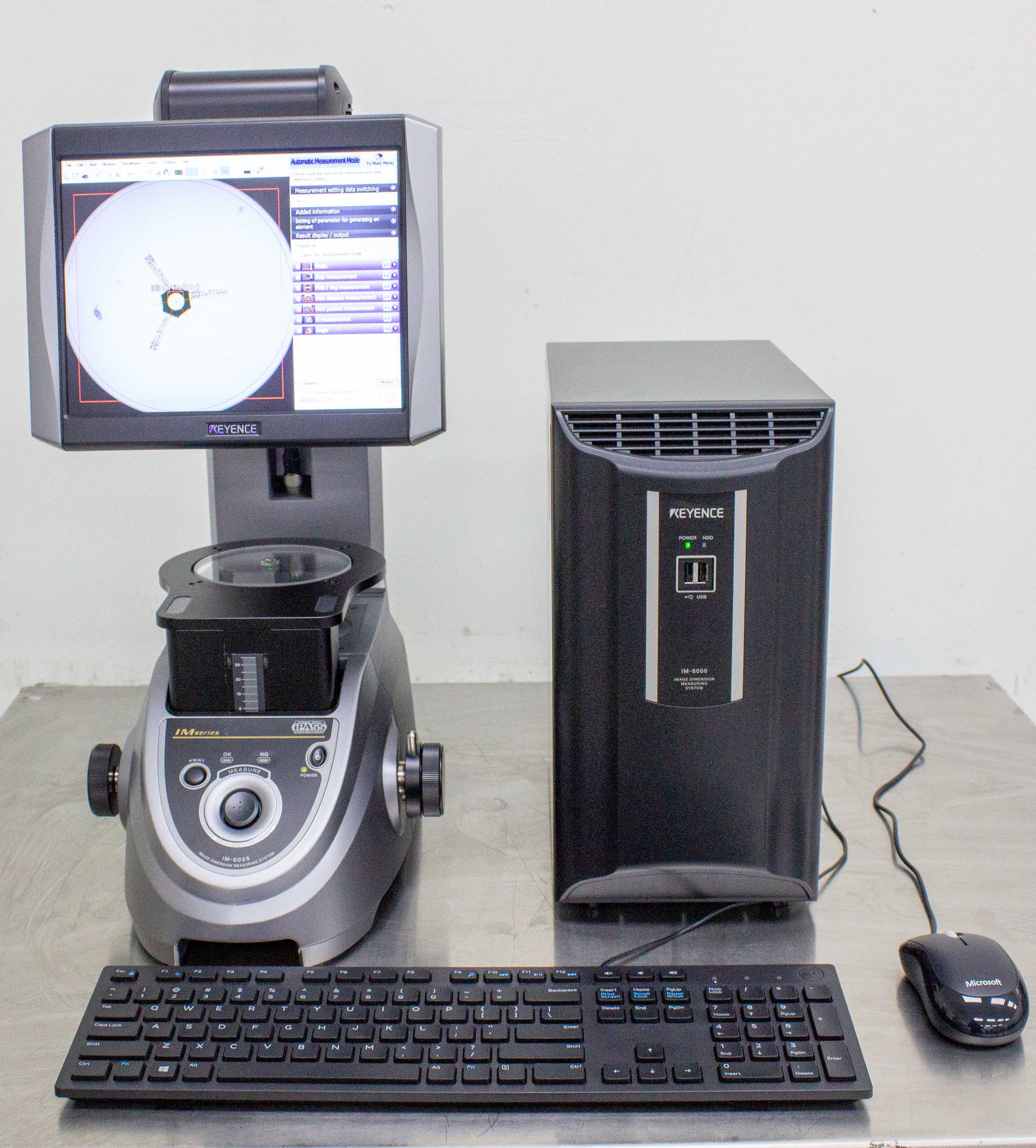 Keyence IM Series IM6025 Image Dimension System Precise