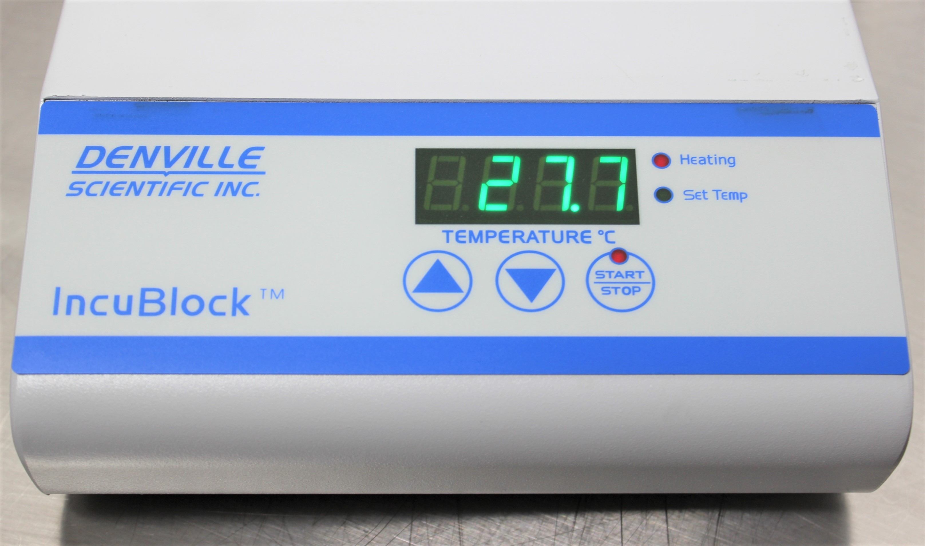 Denville Incublock D1100 Small Dry Bath/Heat Block 150C Turn-Key Used 120V