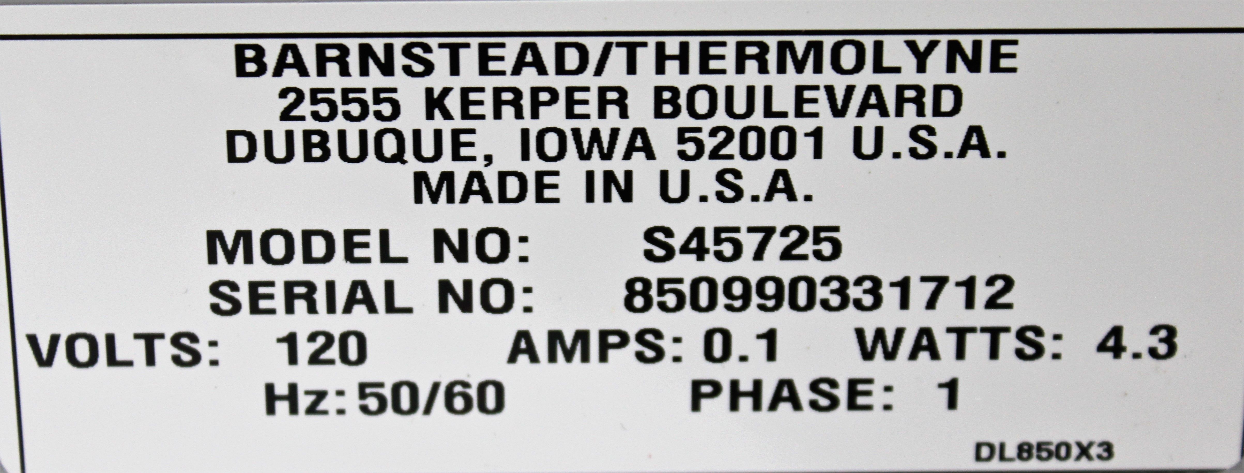 Thermolyne S45725 Laboratory Stirrer 1-100 RPM Multi-Place 120V Tested