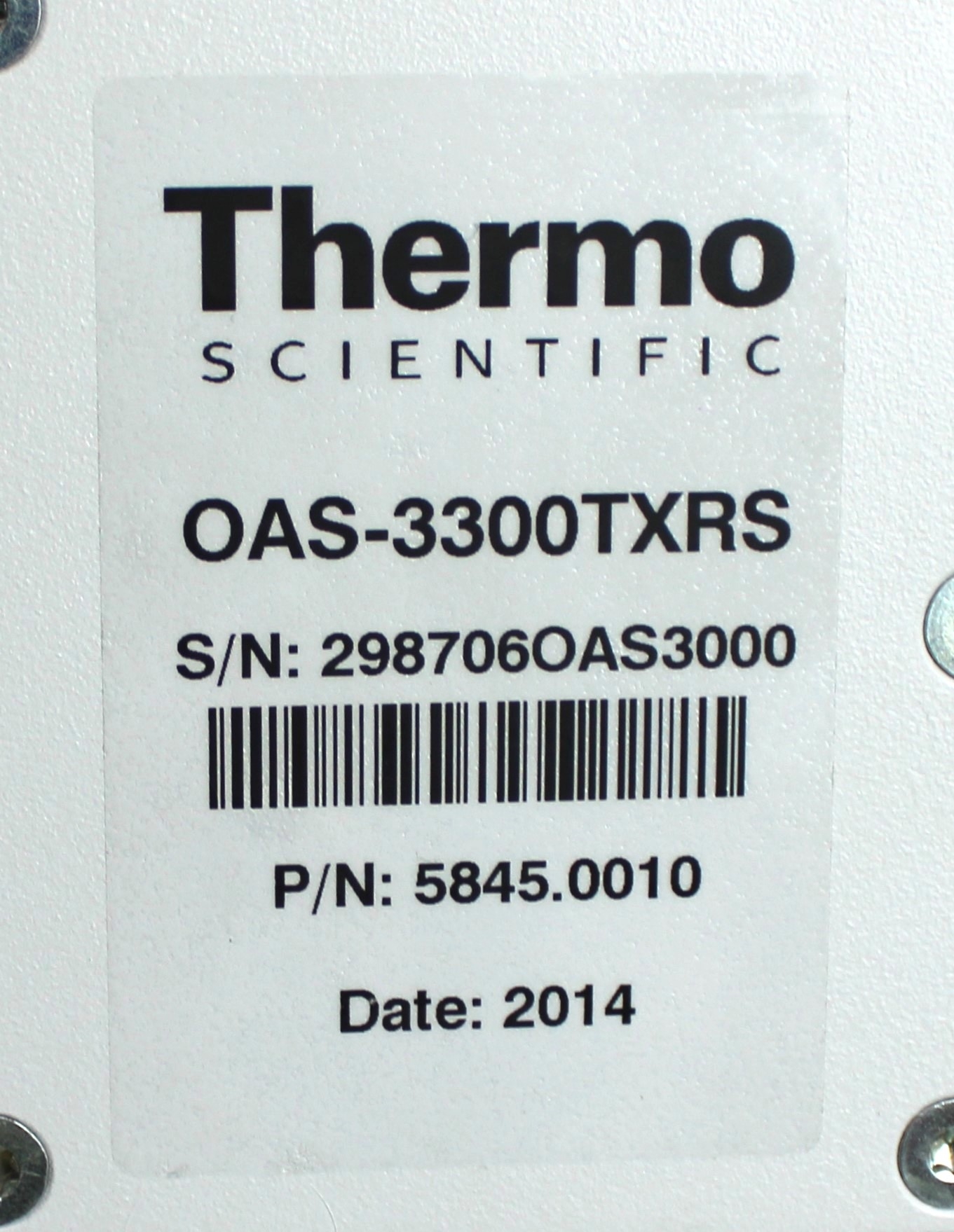 Thermo Dionex UltiMate 3000 Autosampler UHPLC-MS Rapid Separation