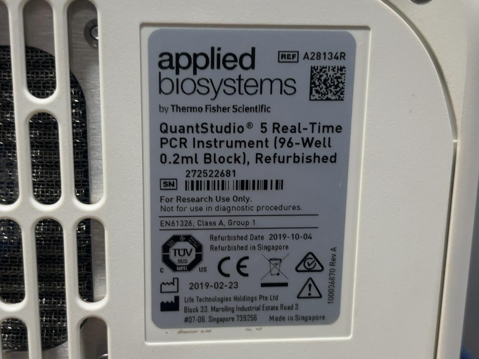 QuantStudio 5 Real-Time PCR System. 115V.