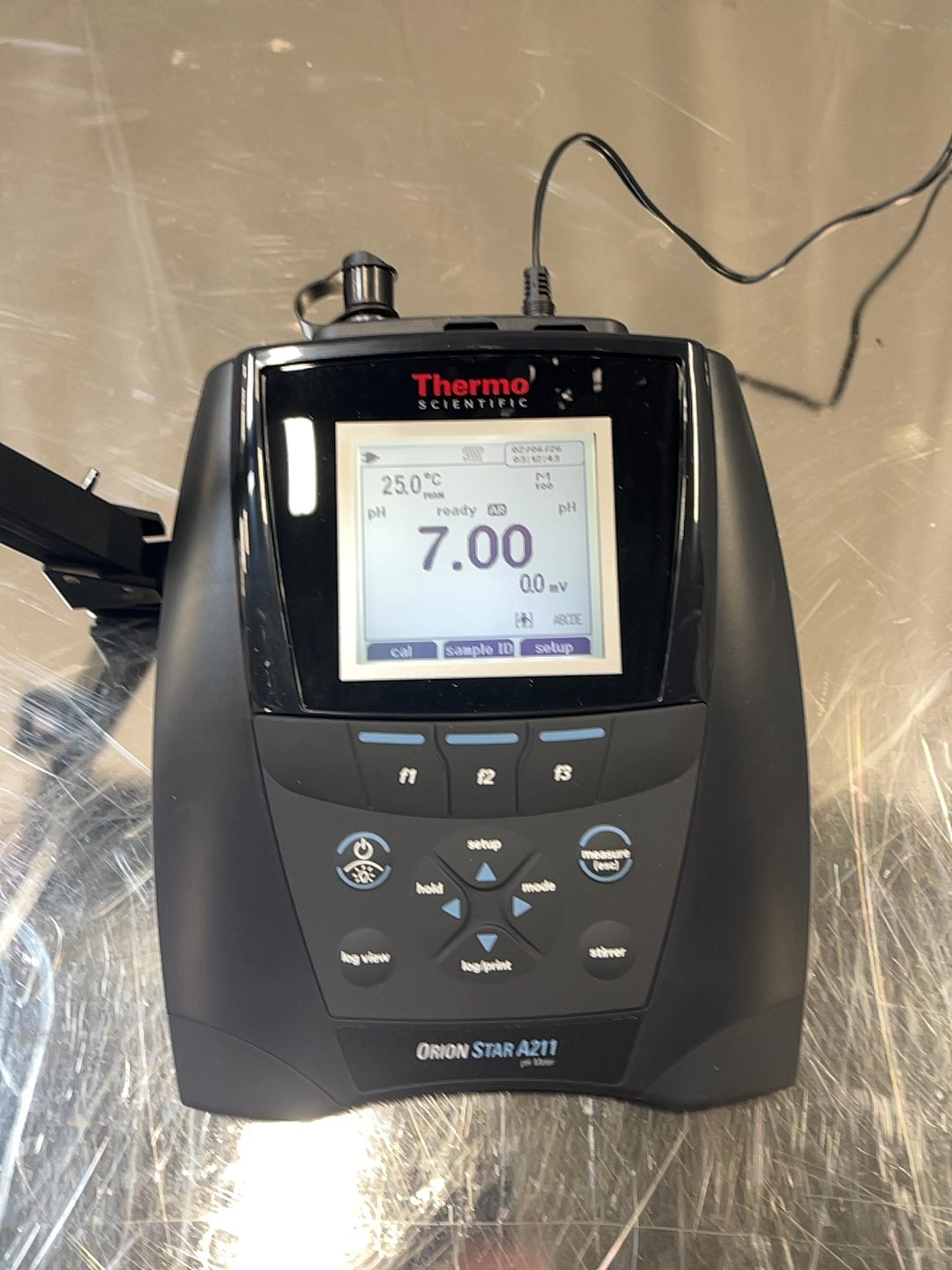 Thermo Orion Star A215 pH Conductivity Meter Near New w/ Cables & Manual