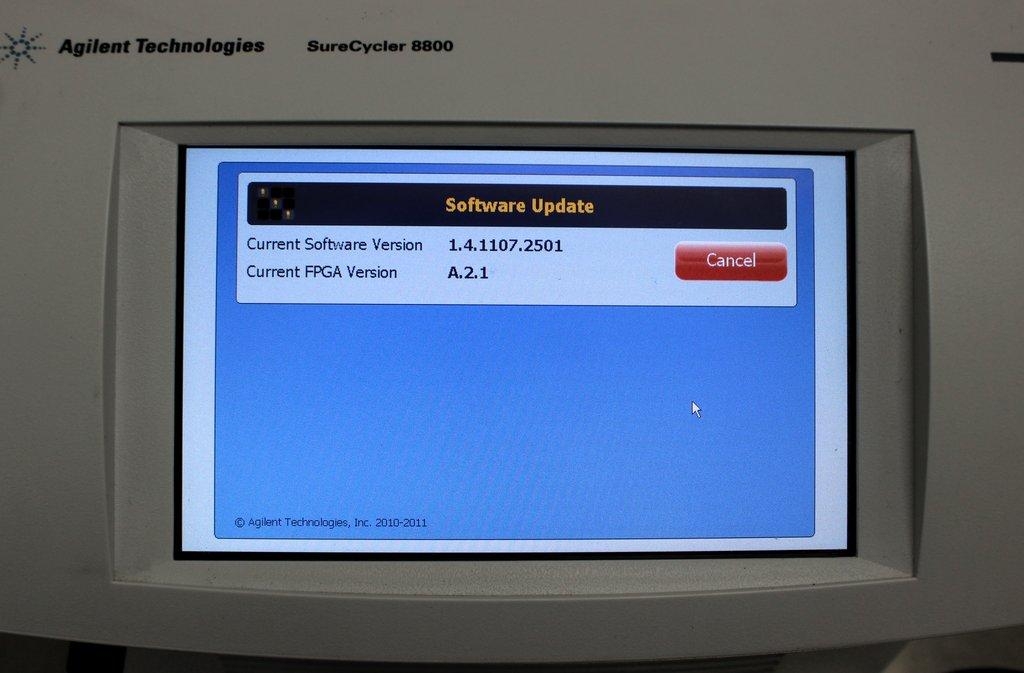 Agilent SureCycler 8800 PCR Thermal Cycler 4-99C Interchangeable Block