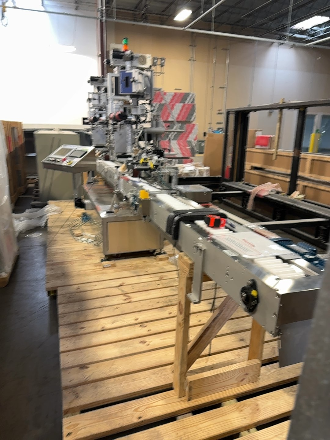 Accraply 350a-s Labeling Machine 480V 3Ph Near-New Condition