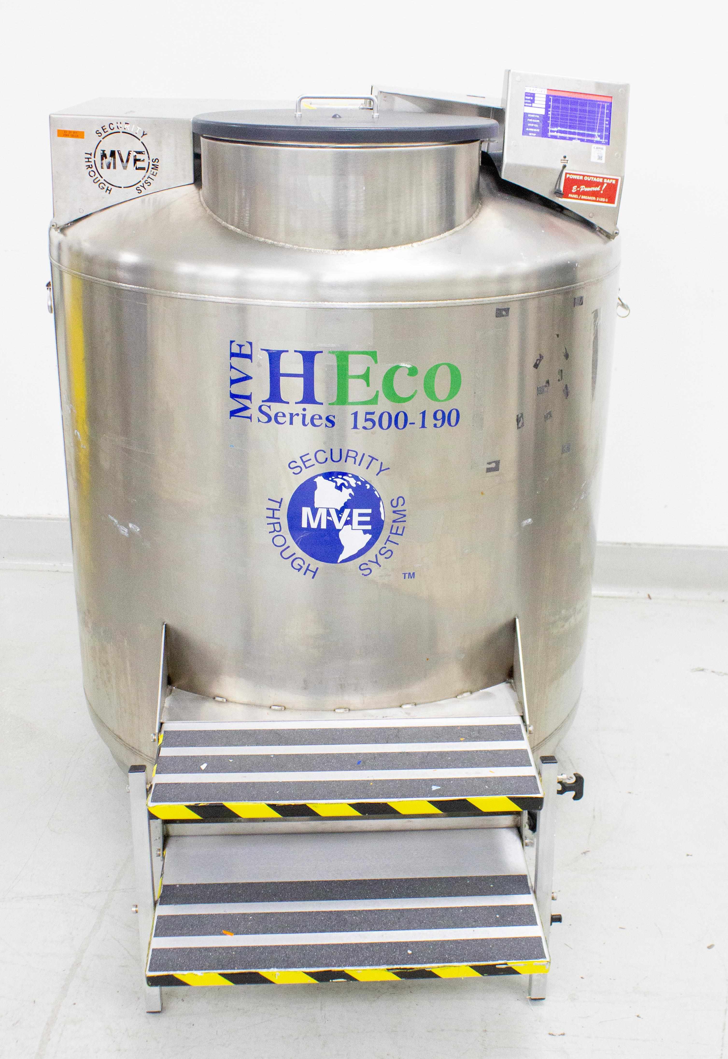 Chart 1536P-190 Liquid Nitrogen Freezer -190C Touchscreen Auto Fill