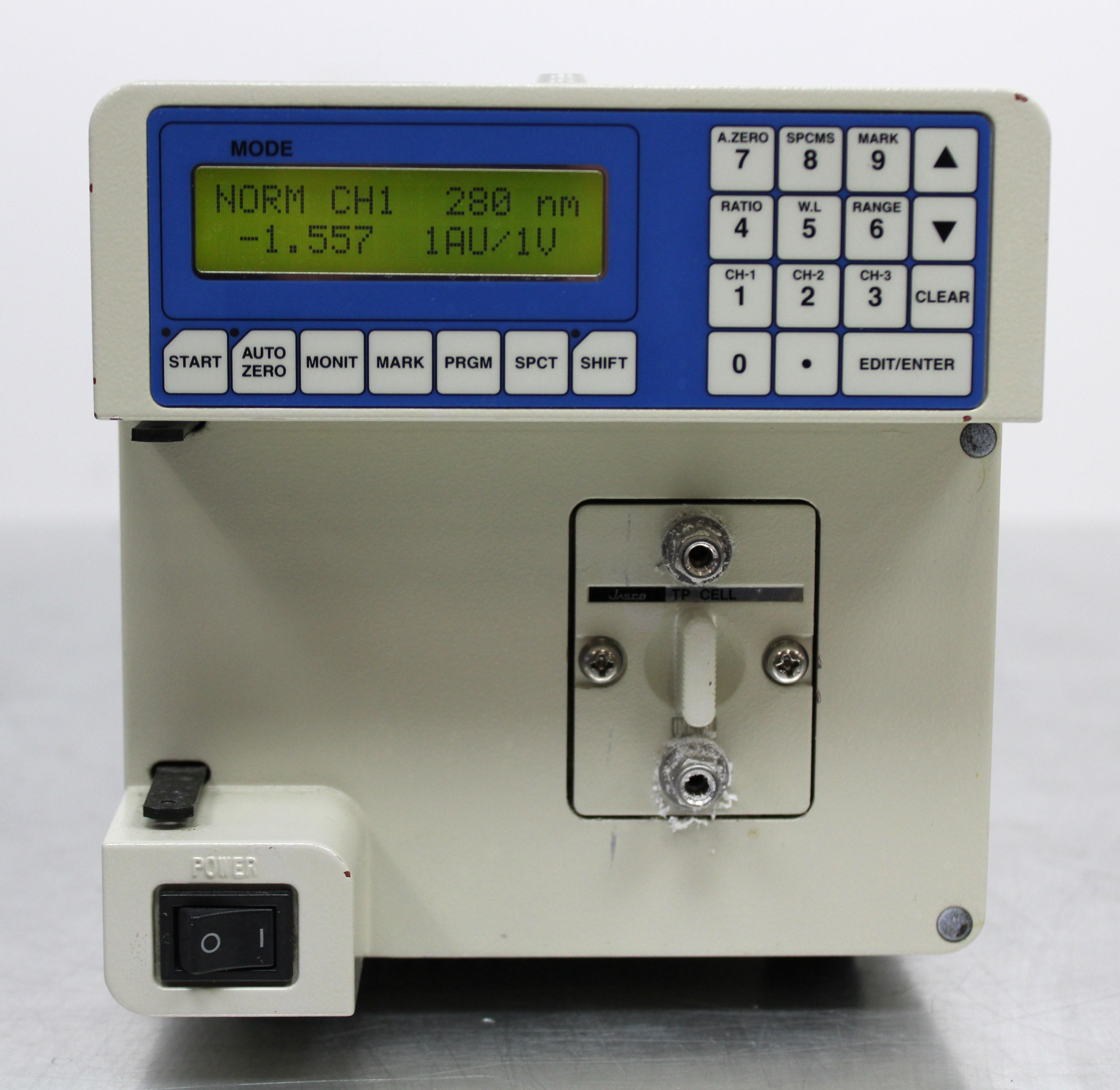 Jasco UV-2077 Detector Used in Analytical Chemistry, UV-Vis Spectrometry