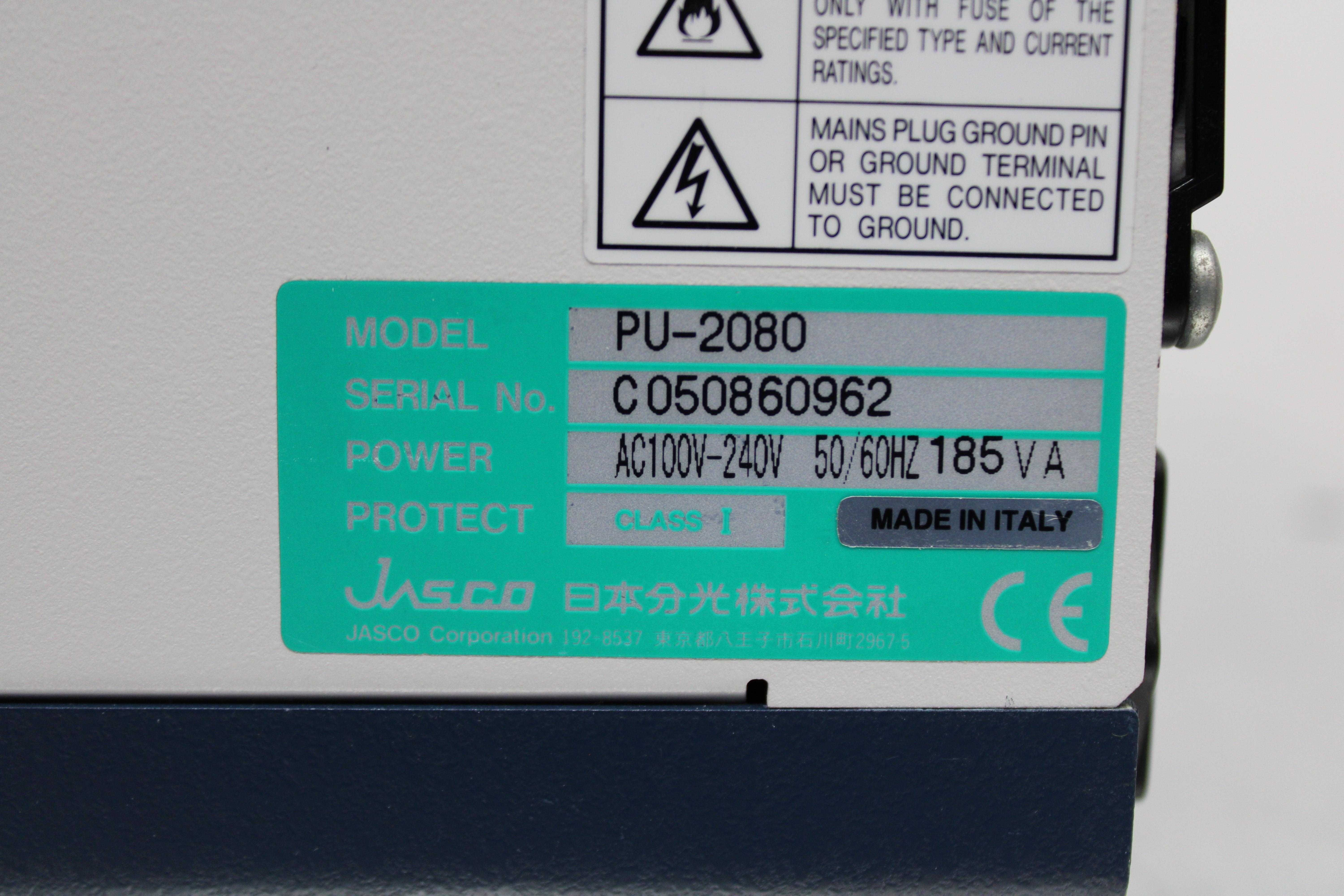 Jasco HPLC System Bioanalyzer JASCO 240V 50Hz/60Hz Power Cord Used
