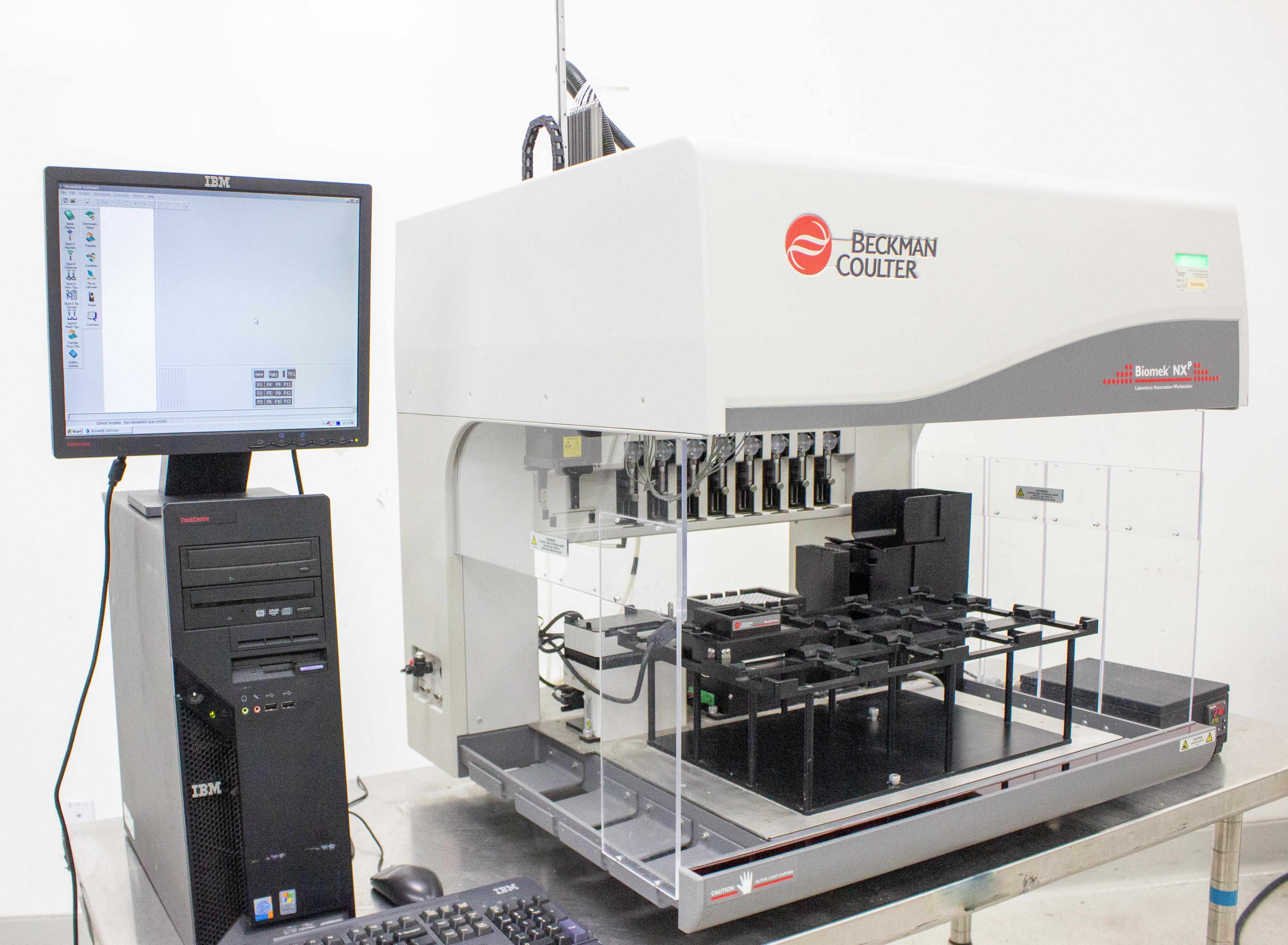 Beckman Biomek NXP Automated Liquid Handler Flexible Genomic Research