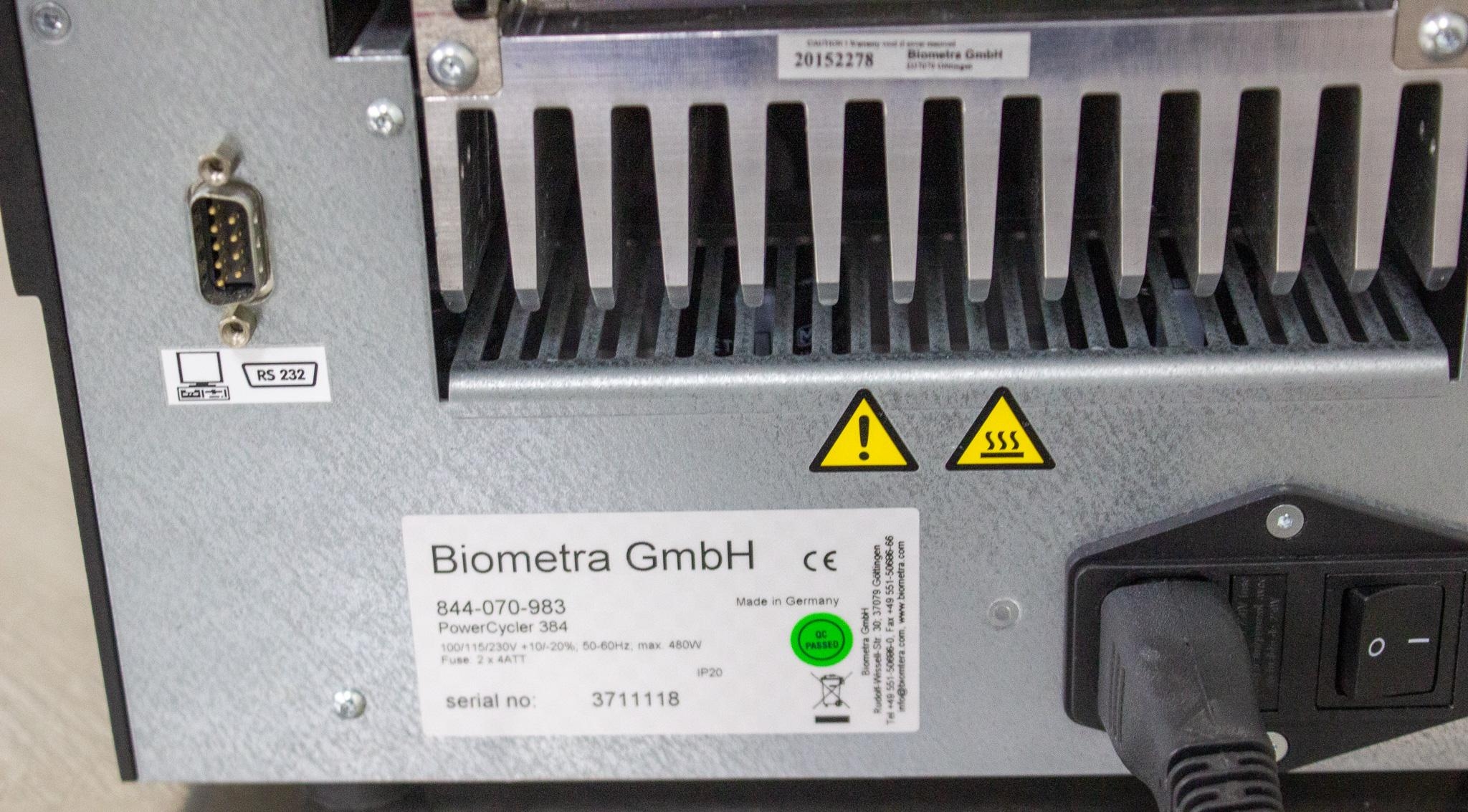 Biometra/Analytik Jena Power Cycler 384 PCR Thermal Cycler 384-Well, Gradient