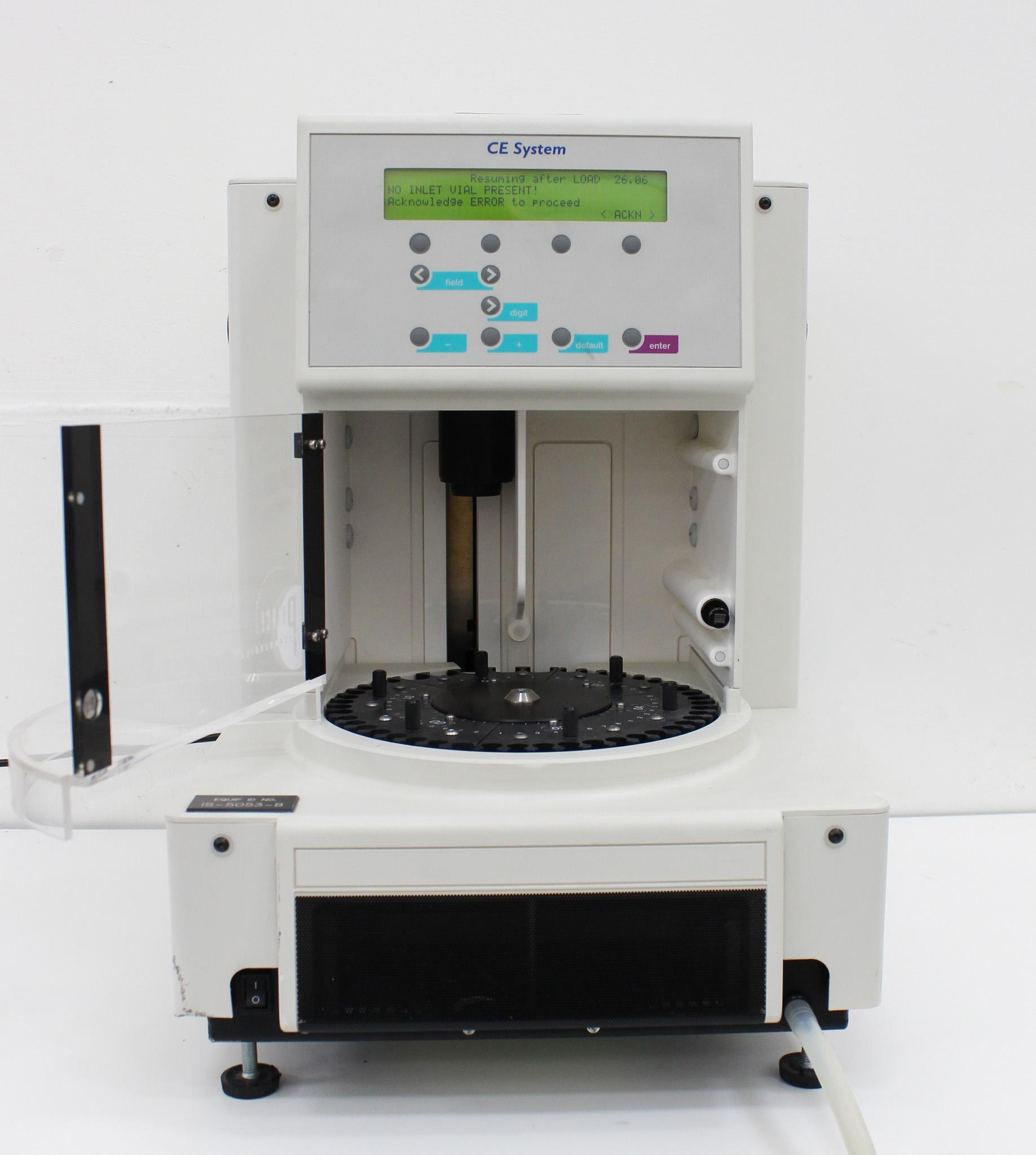 Prince Capillary Electrophoresis System 650 Min Up to 4ml Buffer 200mbar