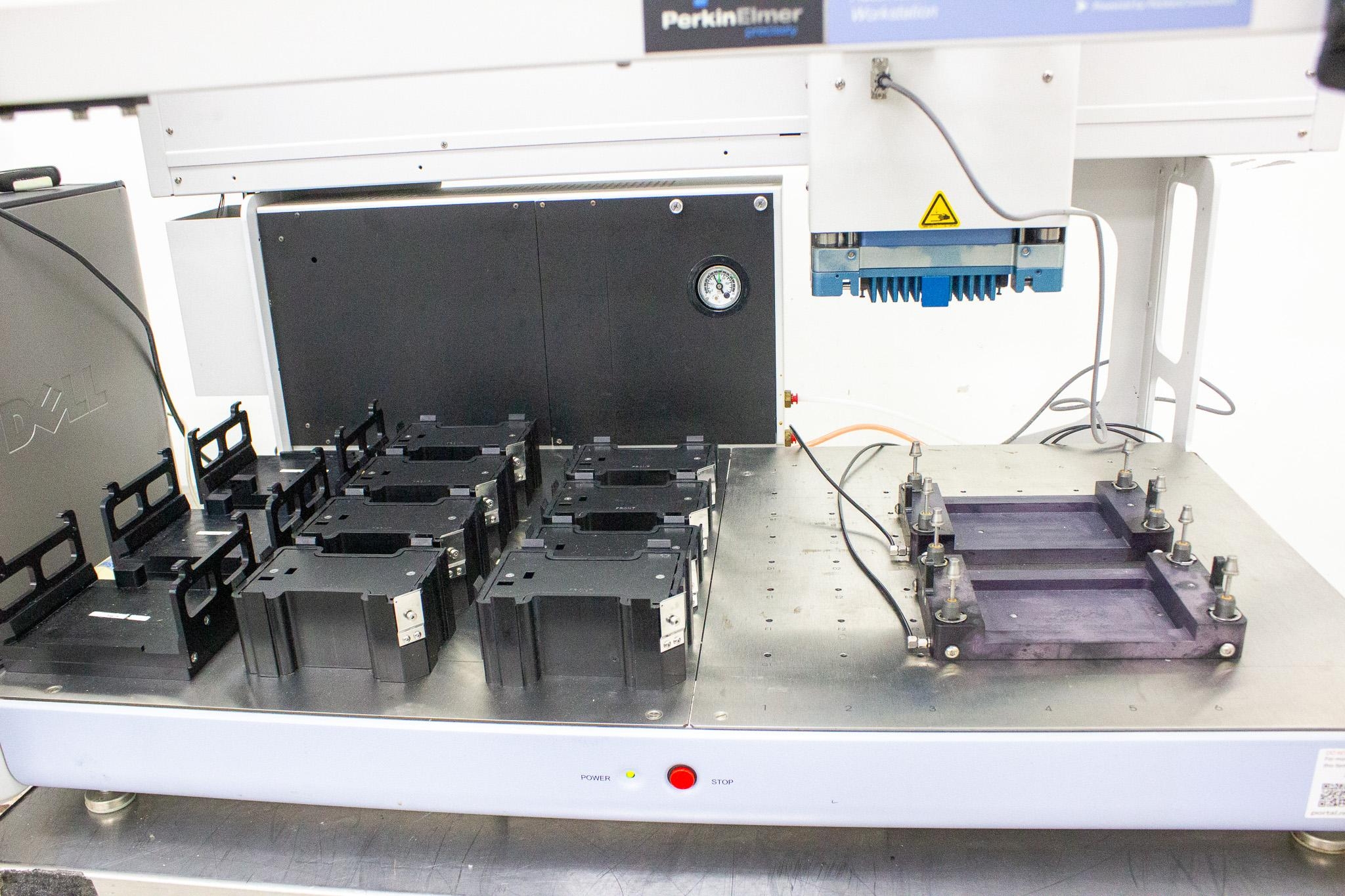 Perkin Elmer Janus Automated Liquid Handling Workstation 96/384 Tips MDT Installed