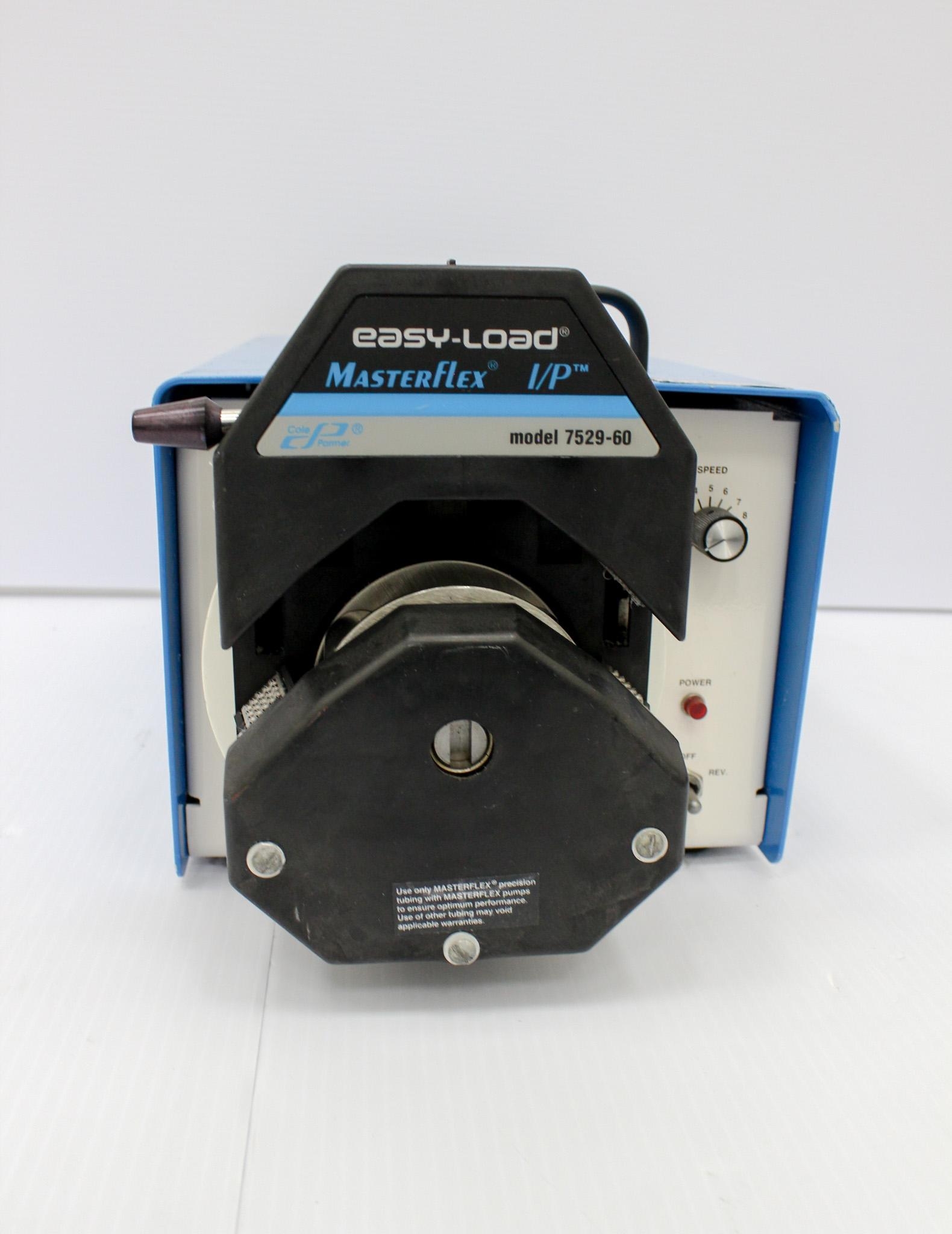 MasterFlex 7529-60 Peristaltic Pump with Easy Load 17,000 mL/min Flow