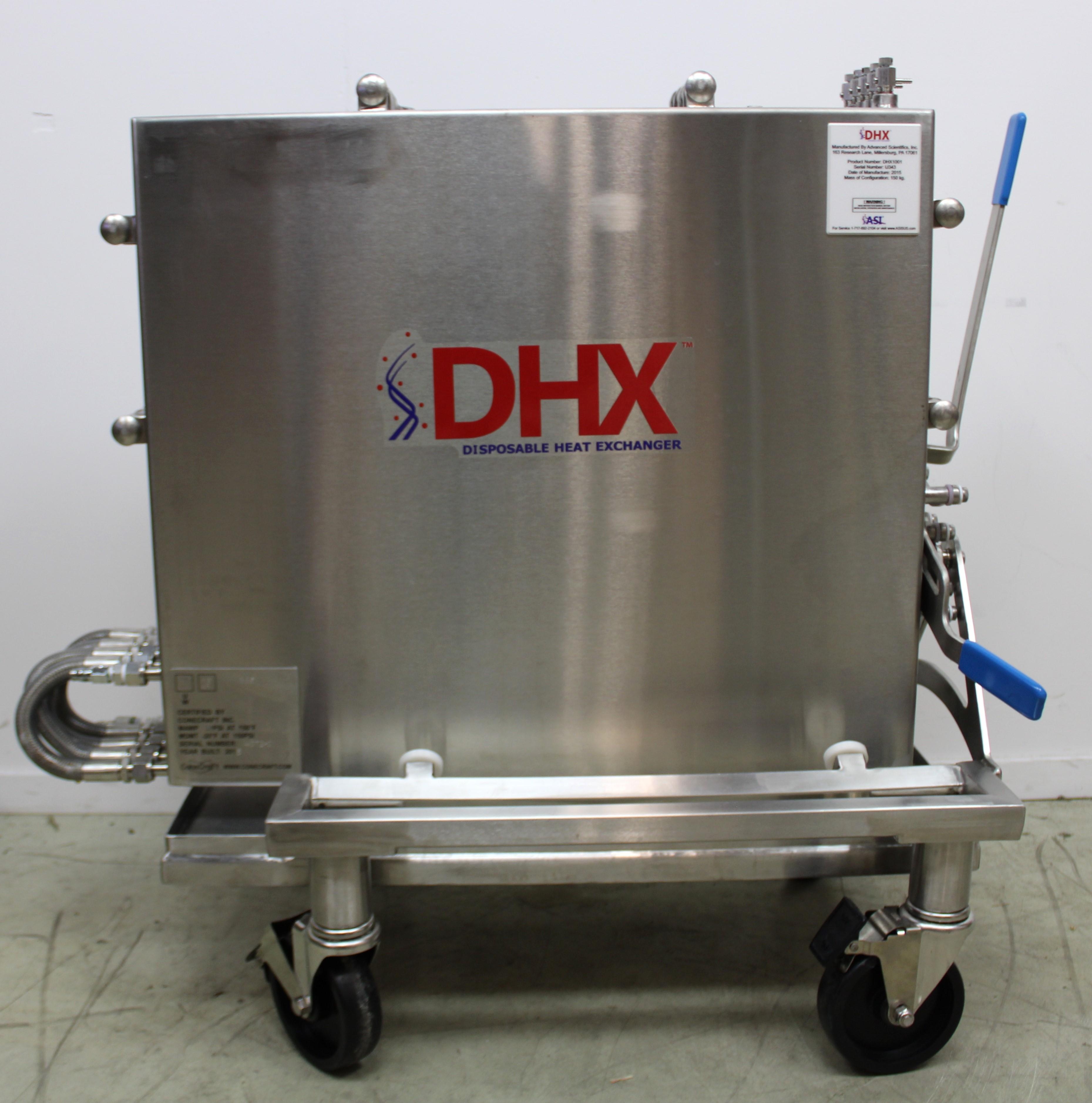Advance DHX1001 Modular Heat Exchanger System Sterile Fluid Path