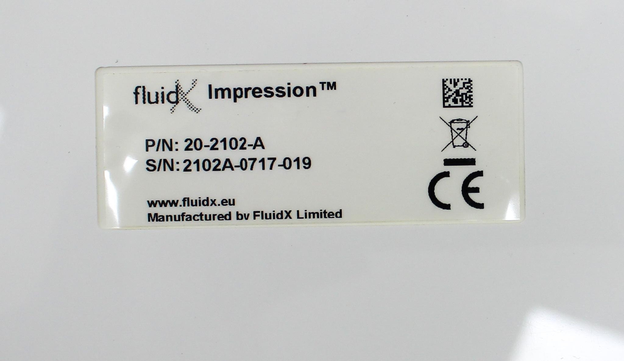 Fluid Impression 20-2102-A Rack Scanner Linear Barcode Reader 2D Tube Compatible
