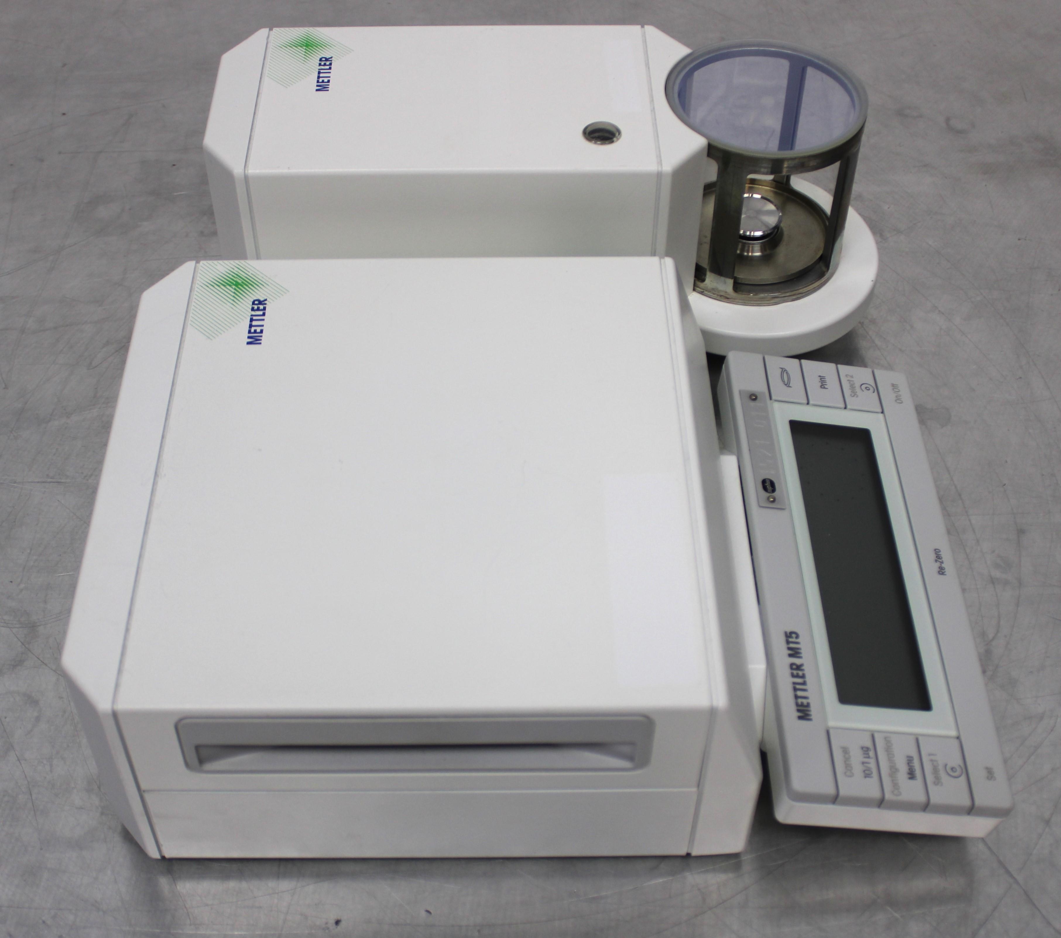 Mettler Toledo MT5 Analytical Microbalance 5.1g Capacity with RS232 Interface