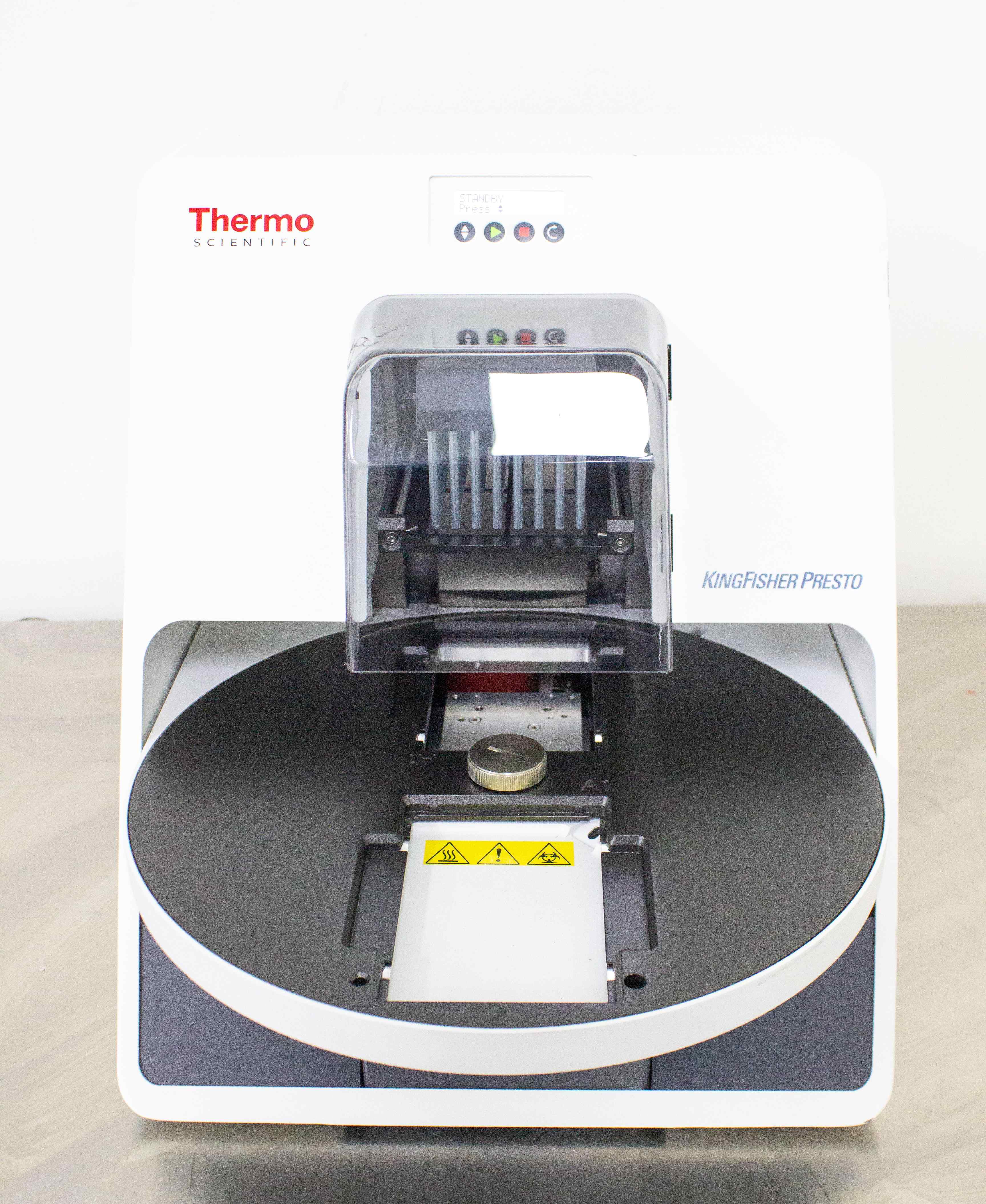 Thermo KingFisher Presto DNA RNA Protein Extraction 96DW Head 1000L 120V Used