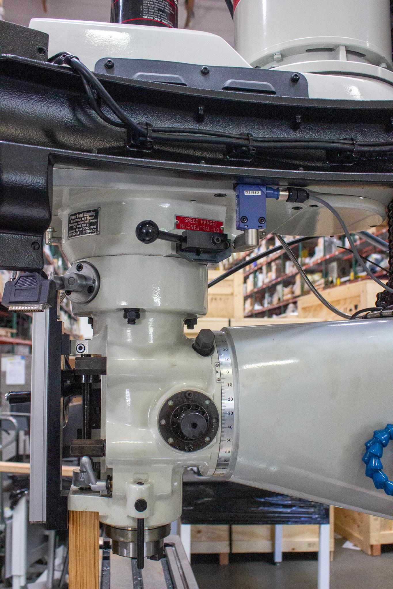 TRAK DPM RX2 Milling Machine with CNC R8 Spindle 3 HP Motor Used