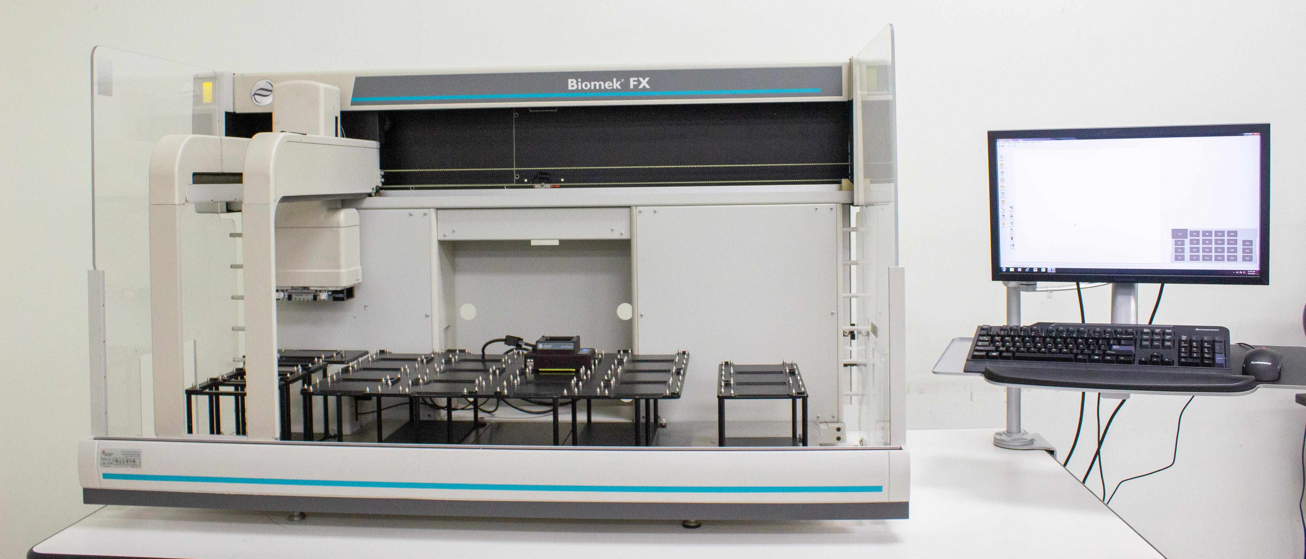 Beckman Biomek FX Automated Liquid Handling w/ PC & Software 717001