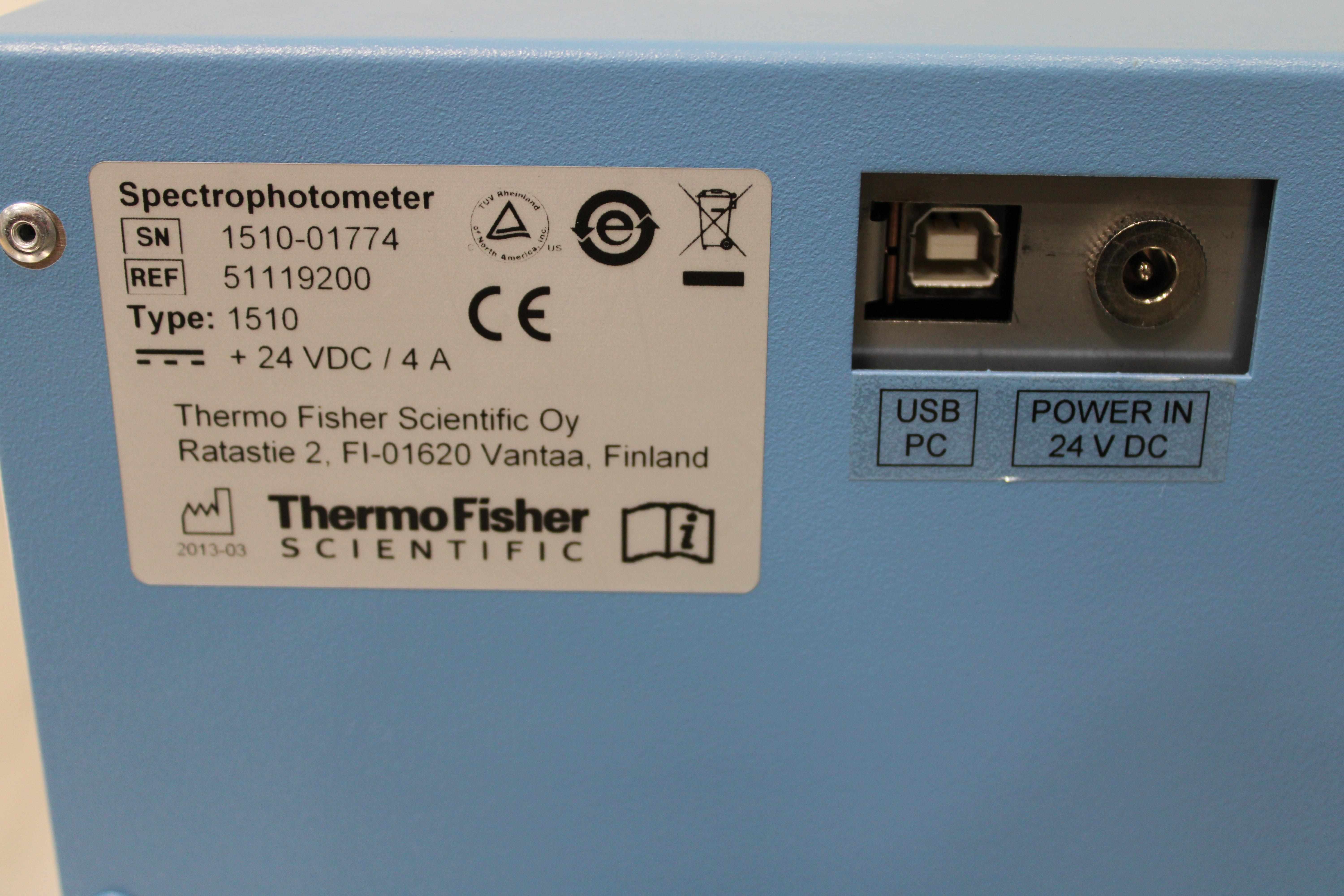 Thermo Scientific Multiskan GO 51119200 Microplate Reader UV/Vis Scan 200-1000nm