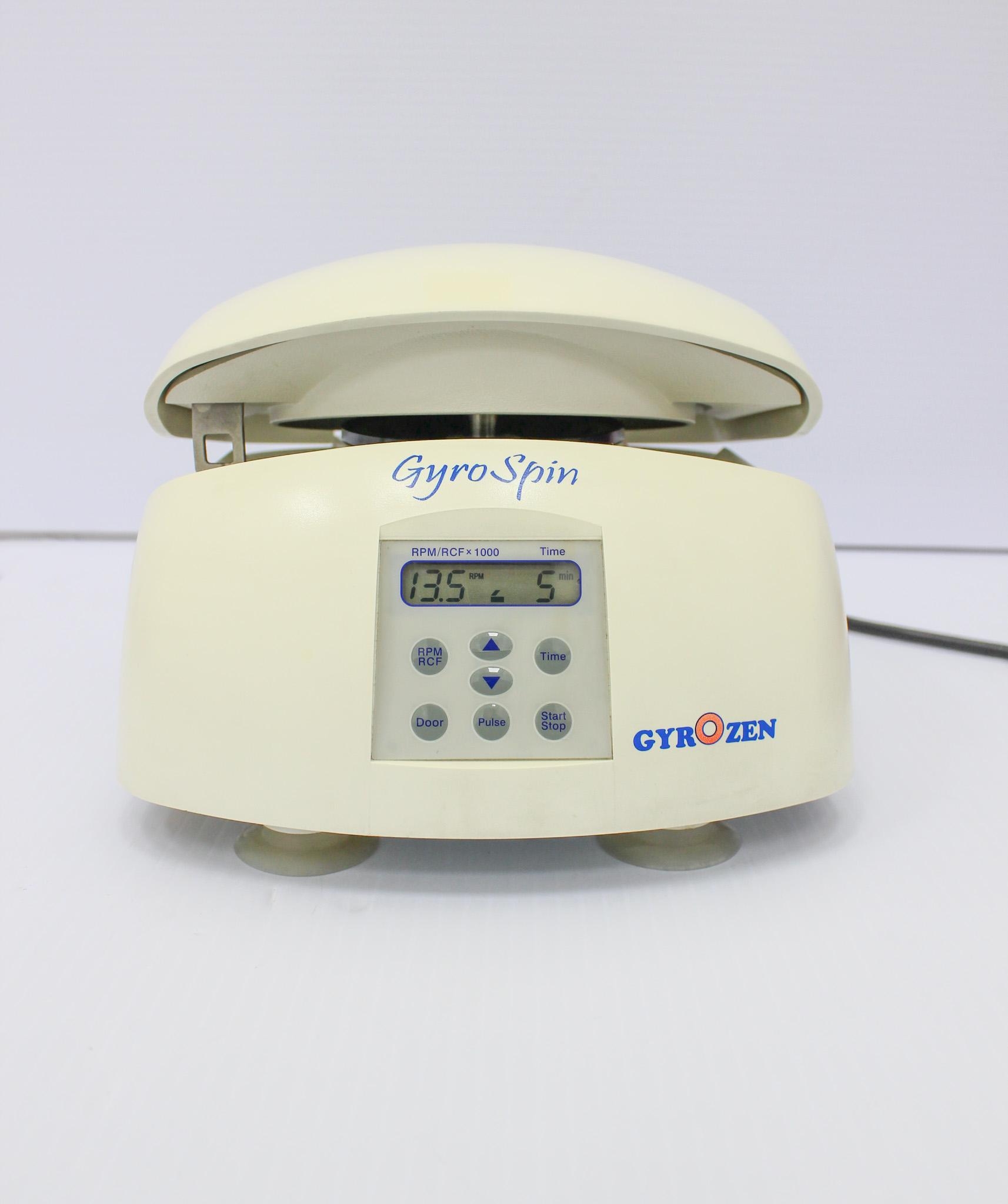 Gyro Spin Gyrozen GZ-1312 Benchtop Microcentrifuge Air-Cooling 13,500 RPM 12-Place Rotor
