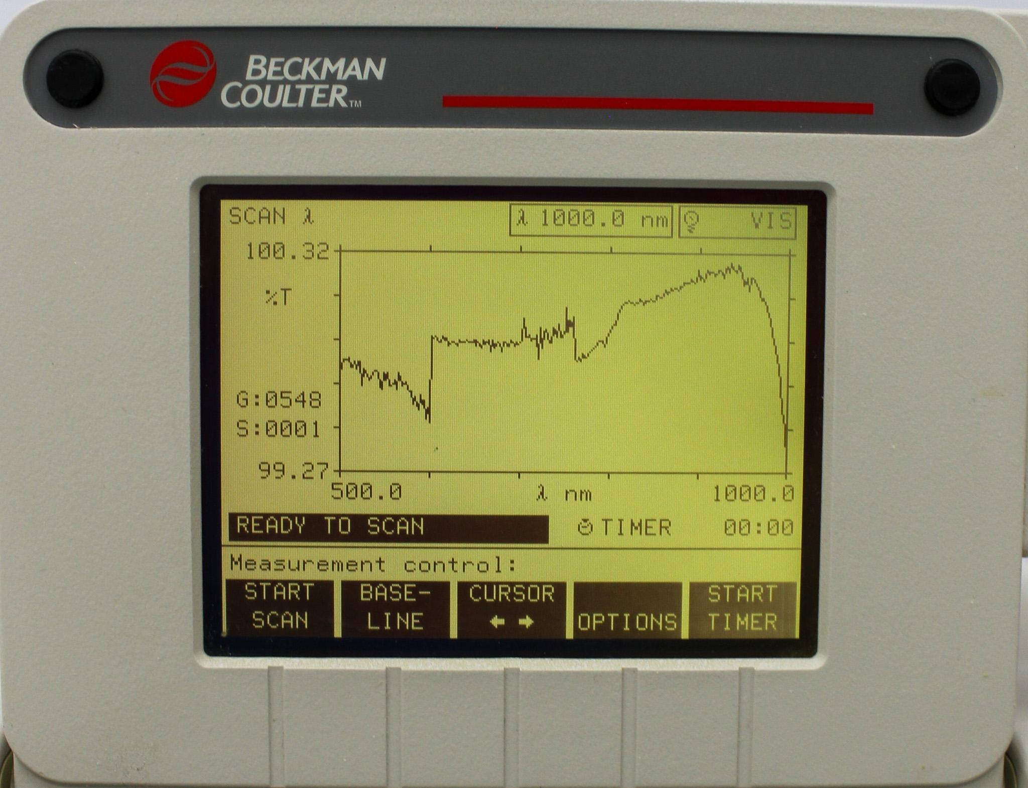 Beckman Coulter DU 530 UV/Vis Spectrophotometer Single Cell Module Tested