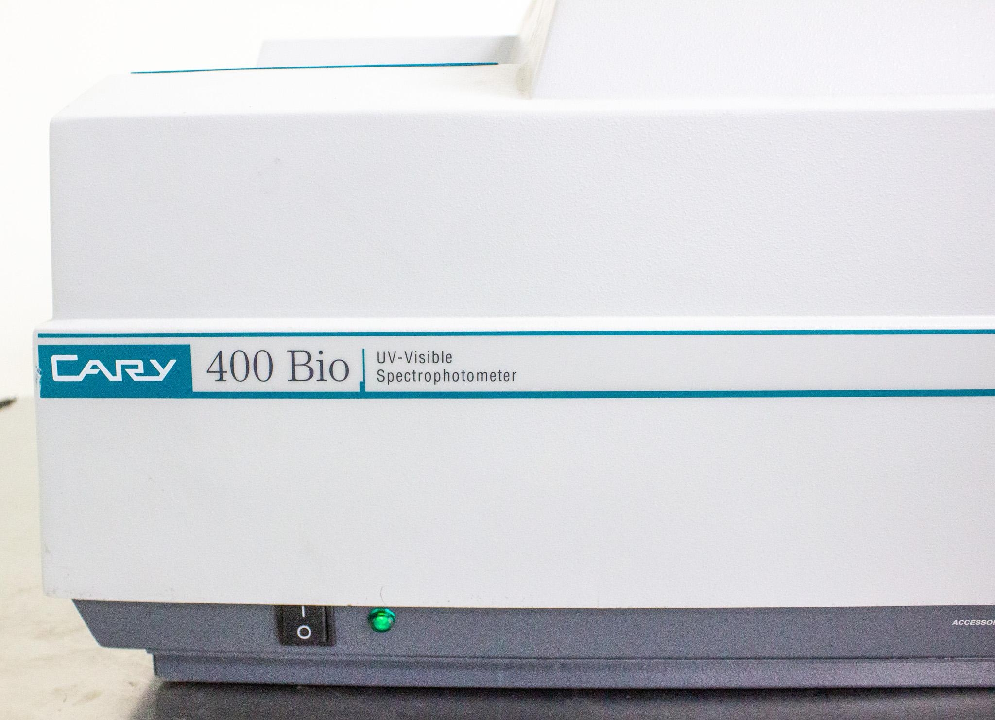 Varian Cary 400 Bio UV-Vis Spectrophotometer Analytical Double Beam
