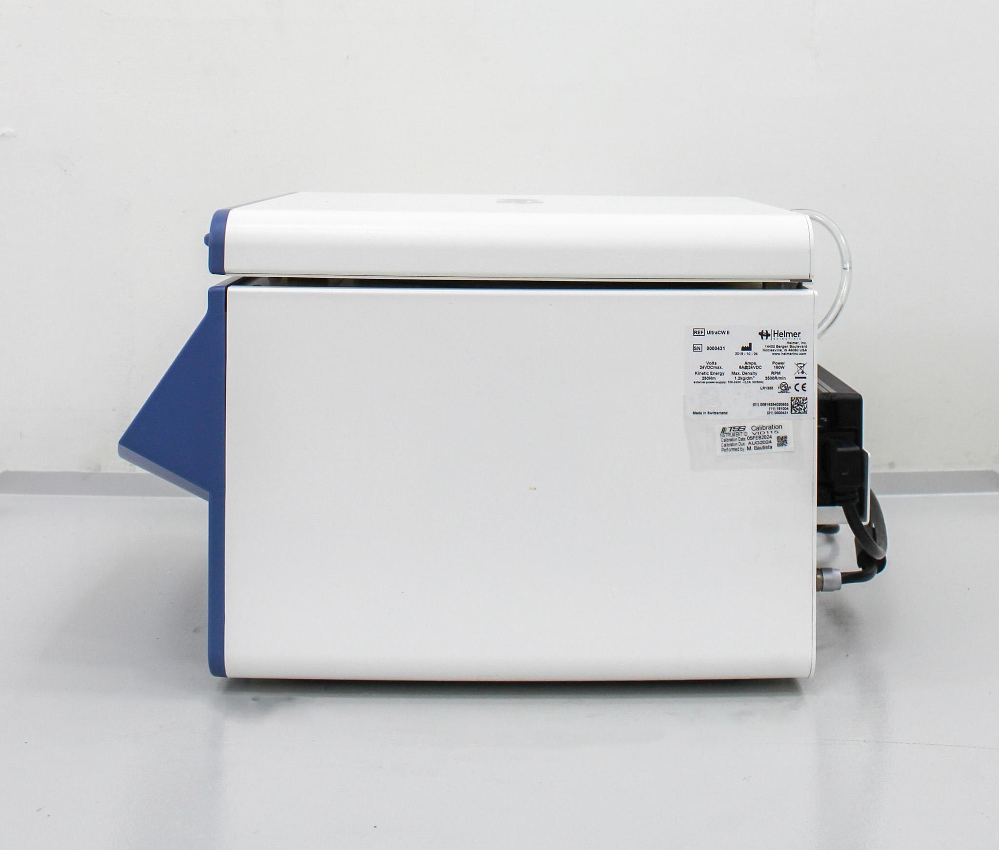 Helmer UltraCW II Cell Washer System - Automated Cell Washing with Touchscreen