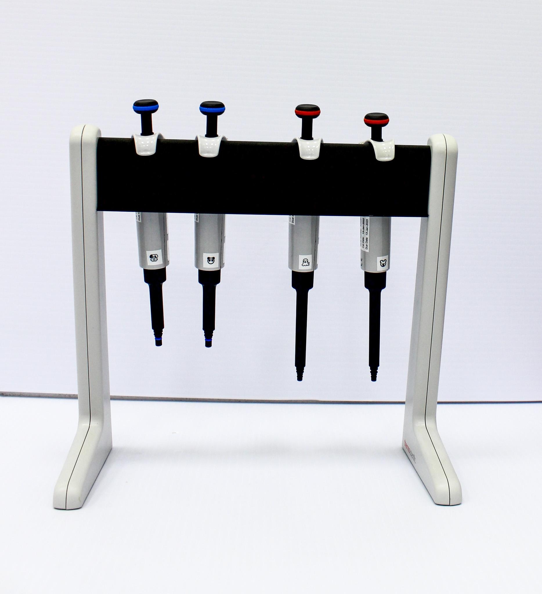 Thermo Scientific F1-ClipTip Pipette Handler w/ 4 Pipettes 30-300ul/100-1000ul