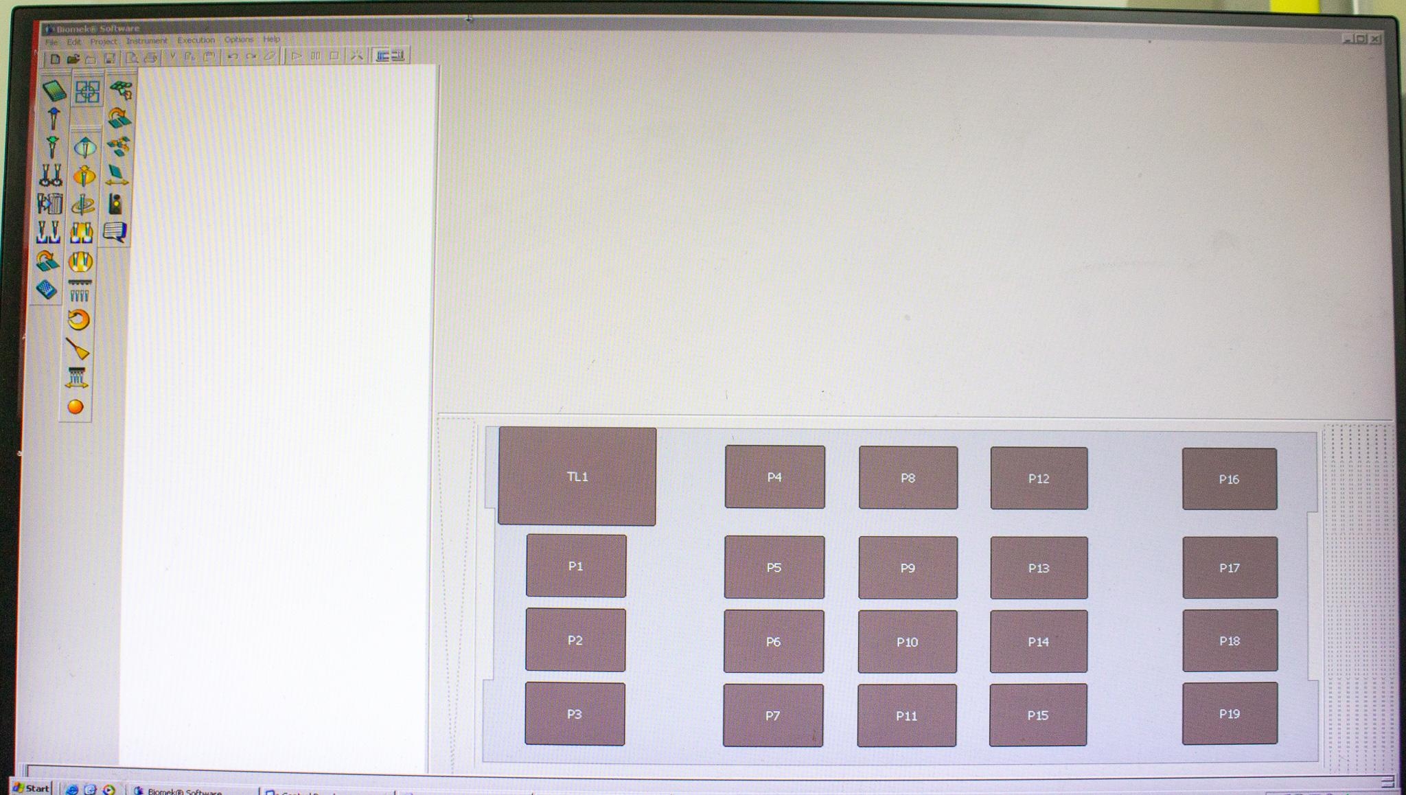 Beckman Biomek FXP Liquid Handler System DNA RNA Automated 120V/220V