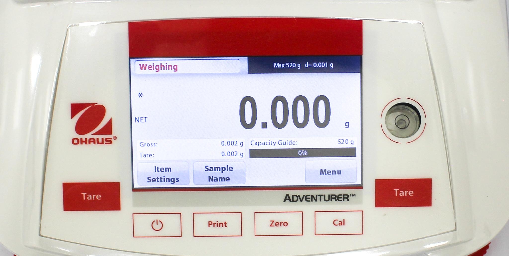 Ohaus AX523NE Analytical Balance Precision Lab Weighing 520g Capacity