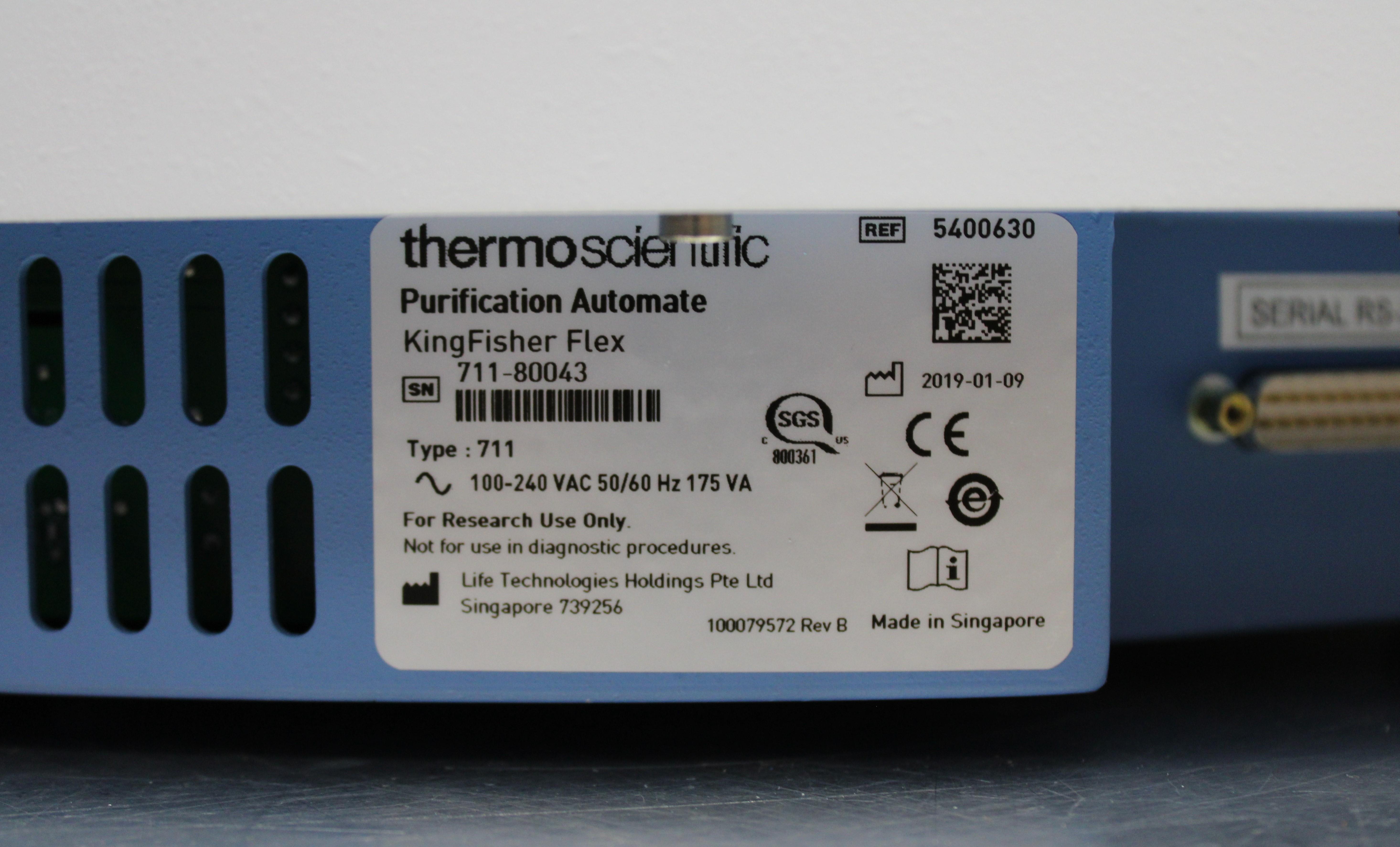 Thermo Kingfisher Flex Automated Purification System DNA RNA Protein