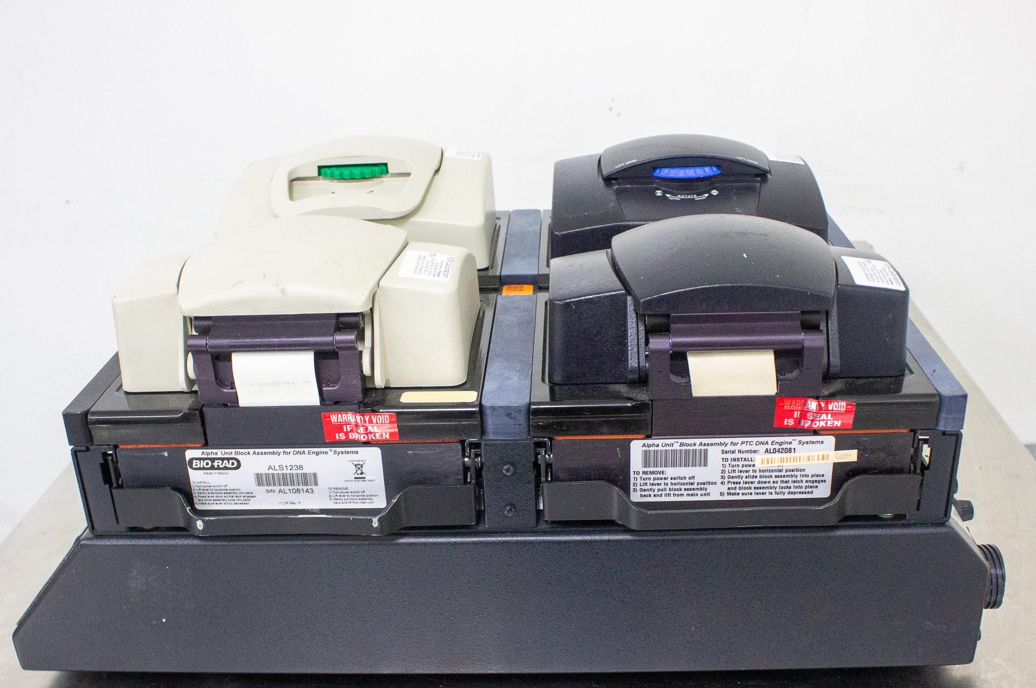 MJ Research PTC-225 Thermal Cycler with 4 Alpha Blocks for PCR