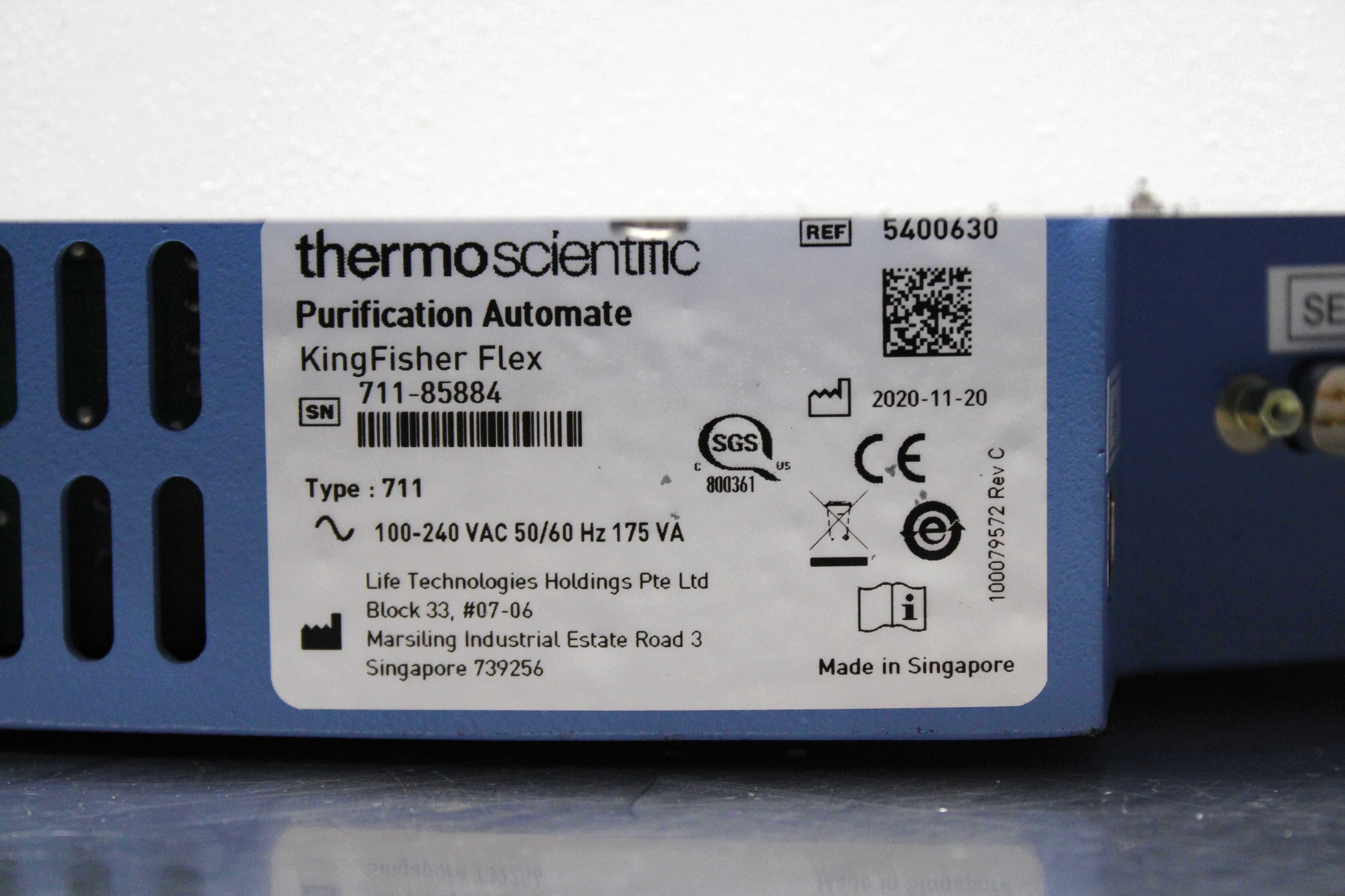 Thermo KingFisher Flex High Throughput Purification System Used, 96-well