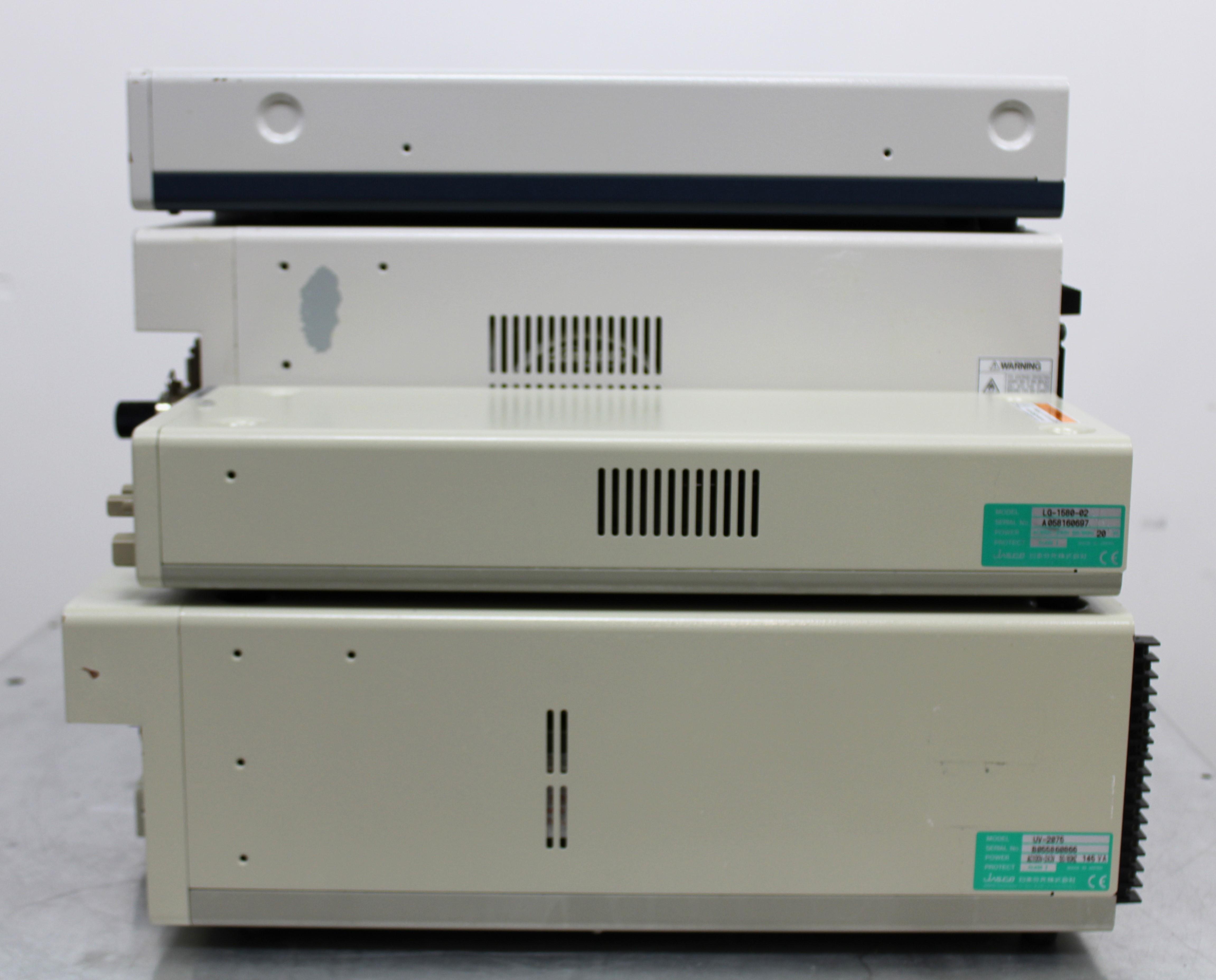 Jasco HPLC JASCO HPLC System with Integrated Analysis Functions Used