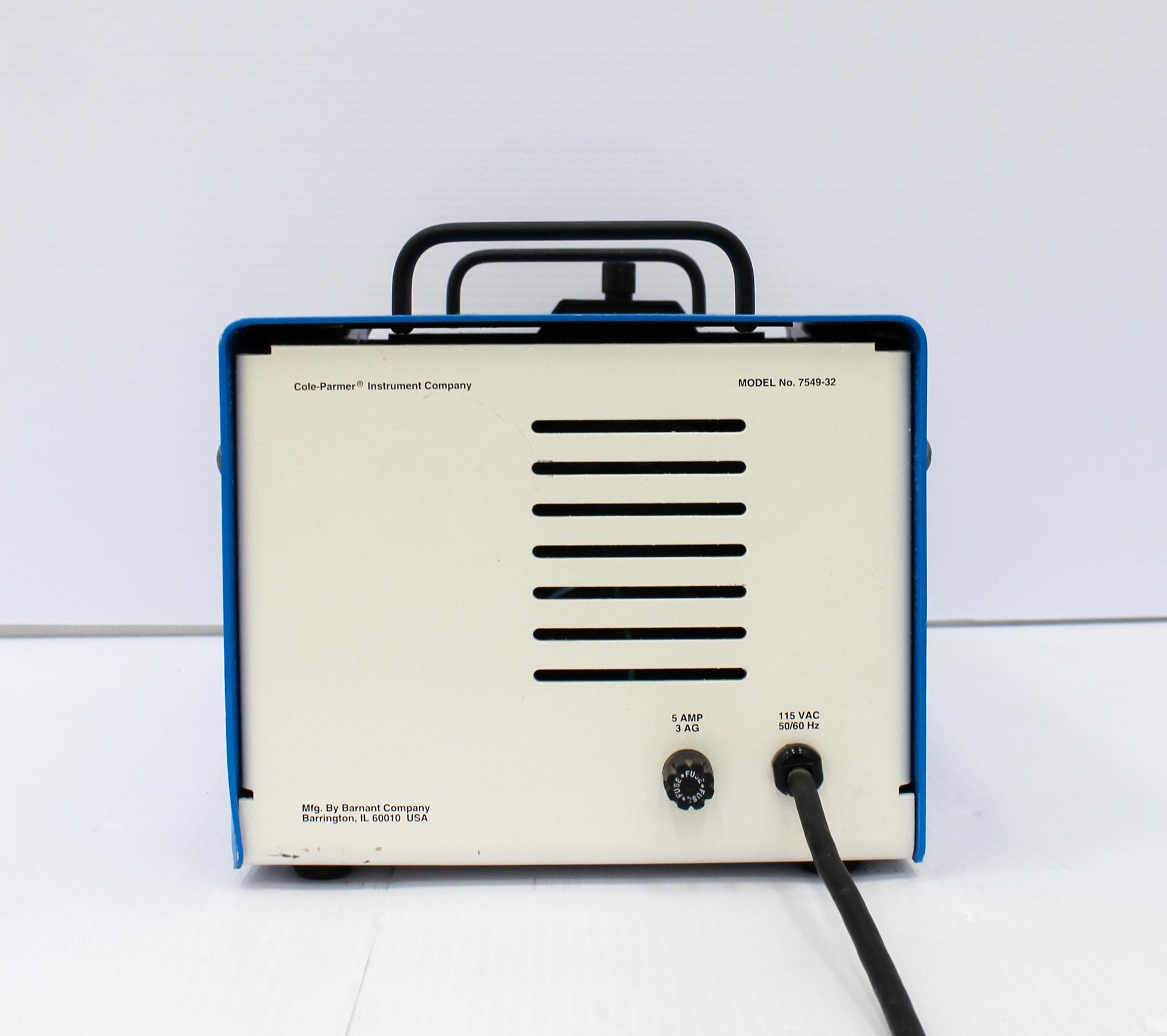 MasterFlex 7529-60 Peristaltic Pump with Easy Load 17,000 mL/min Flow