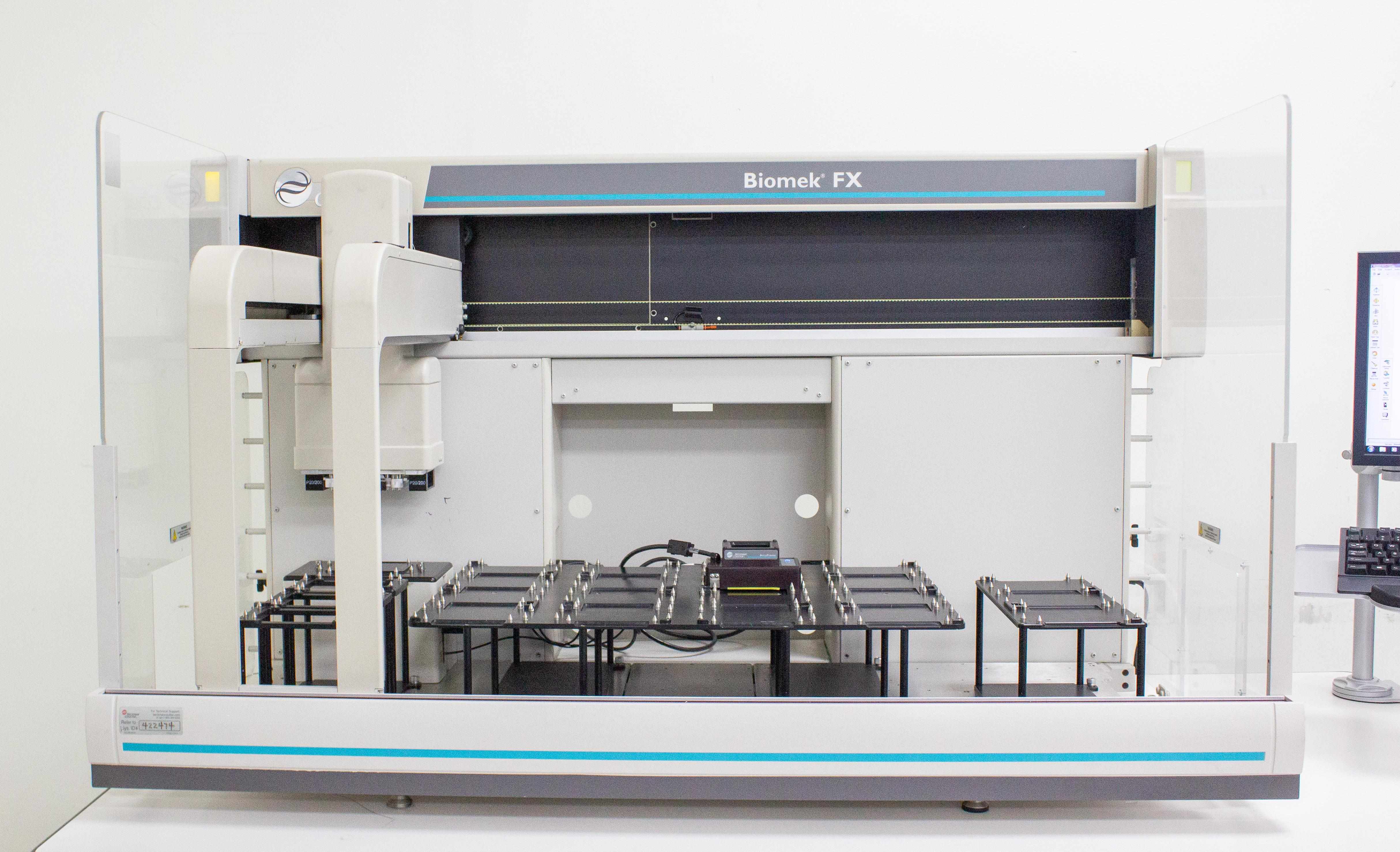 Beckman Biomek FX Automated Liquid Handling w/ PC & Software 717001
