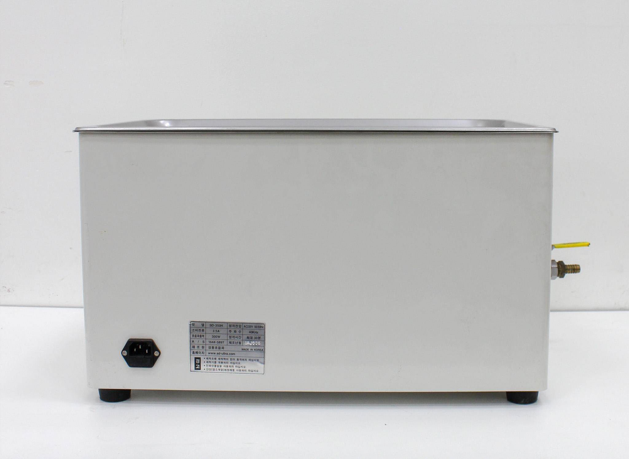 MUJIGAE SD-350H Water Bath Ultrasonicator 22L Capacity 30-85C Temp Control