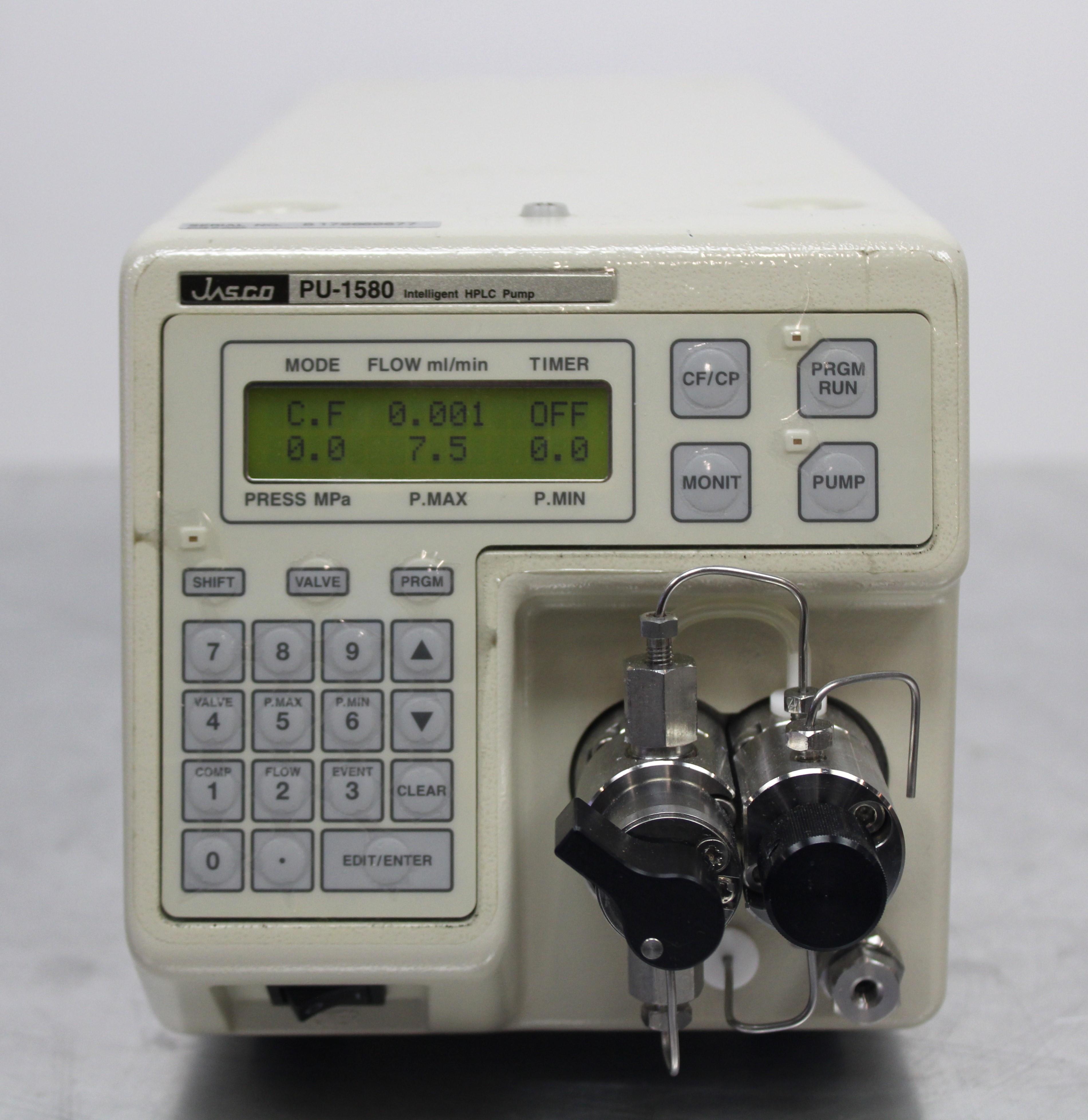 Jasco PU-1580 HPLC Pump for Efficient Laboratory Liquid Chromatography Tests