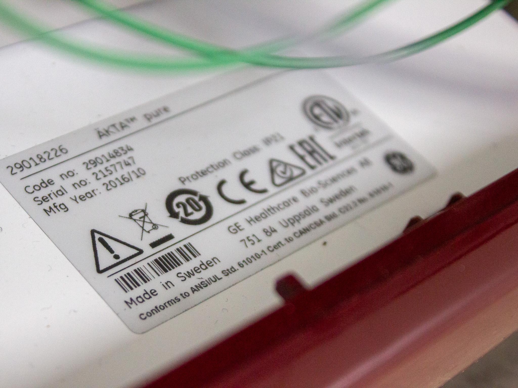 GE AKTA Pure 25M Flexible Chromatography System for Protein Purification