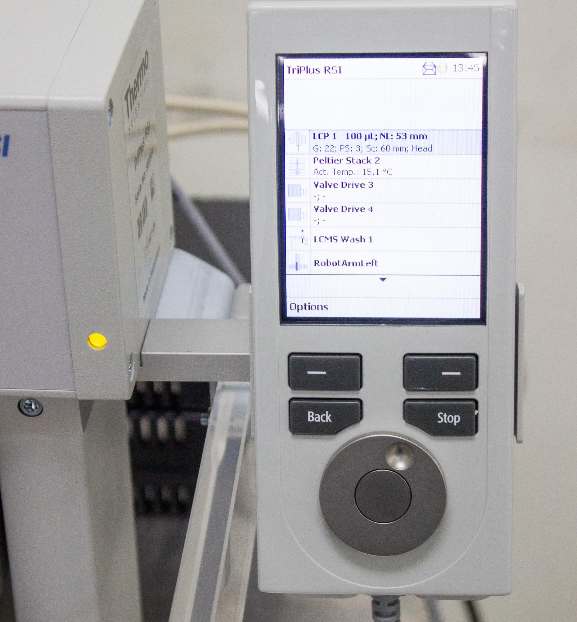 Thermo TriPlus RSI Autosampler Liquid Handling Automation System Robotics