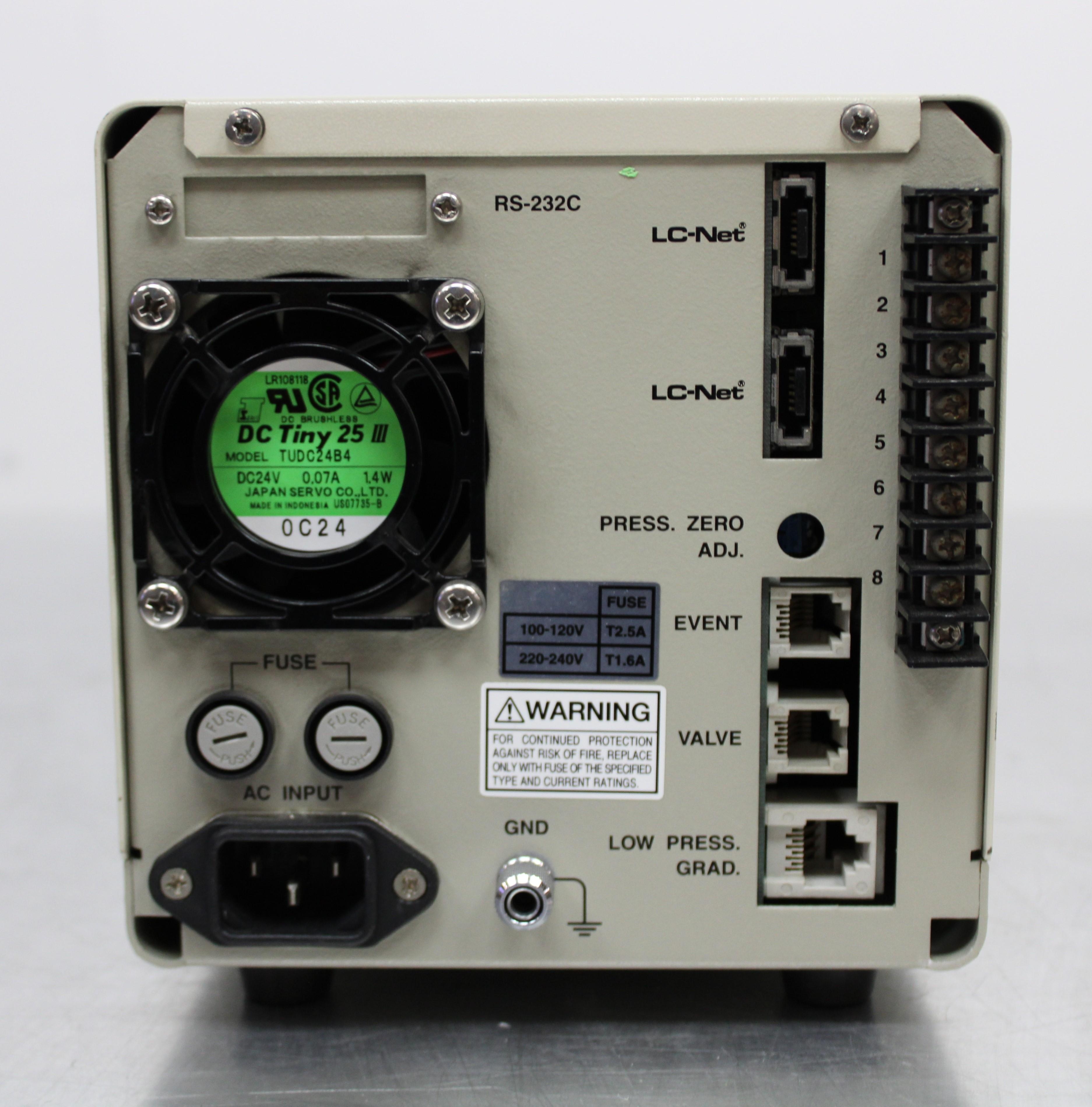 Jasco PU-1580 HPLC Pump for Efficient Laboratory Liquid Chromatography Tests