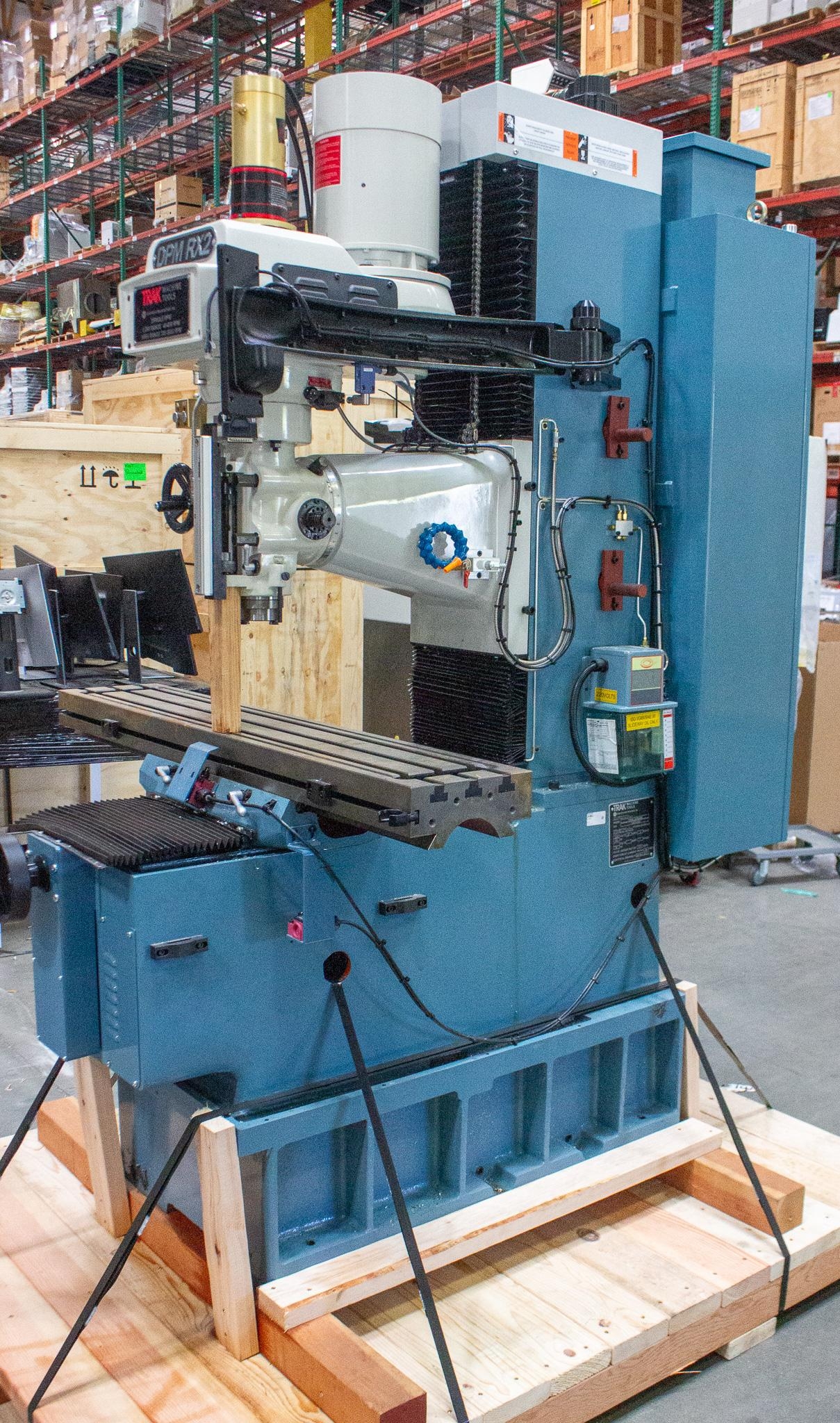 TRAK DPM RX2 Milling Machine with CNC R8 Spindle 3 HP Motor Used