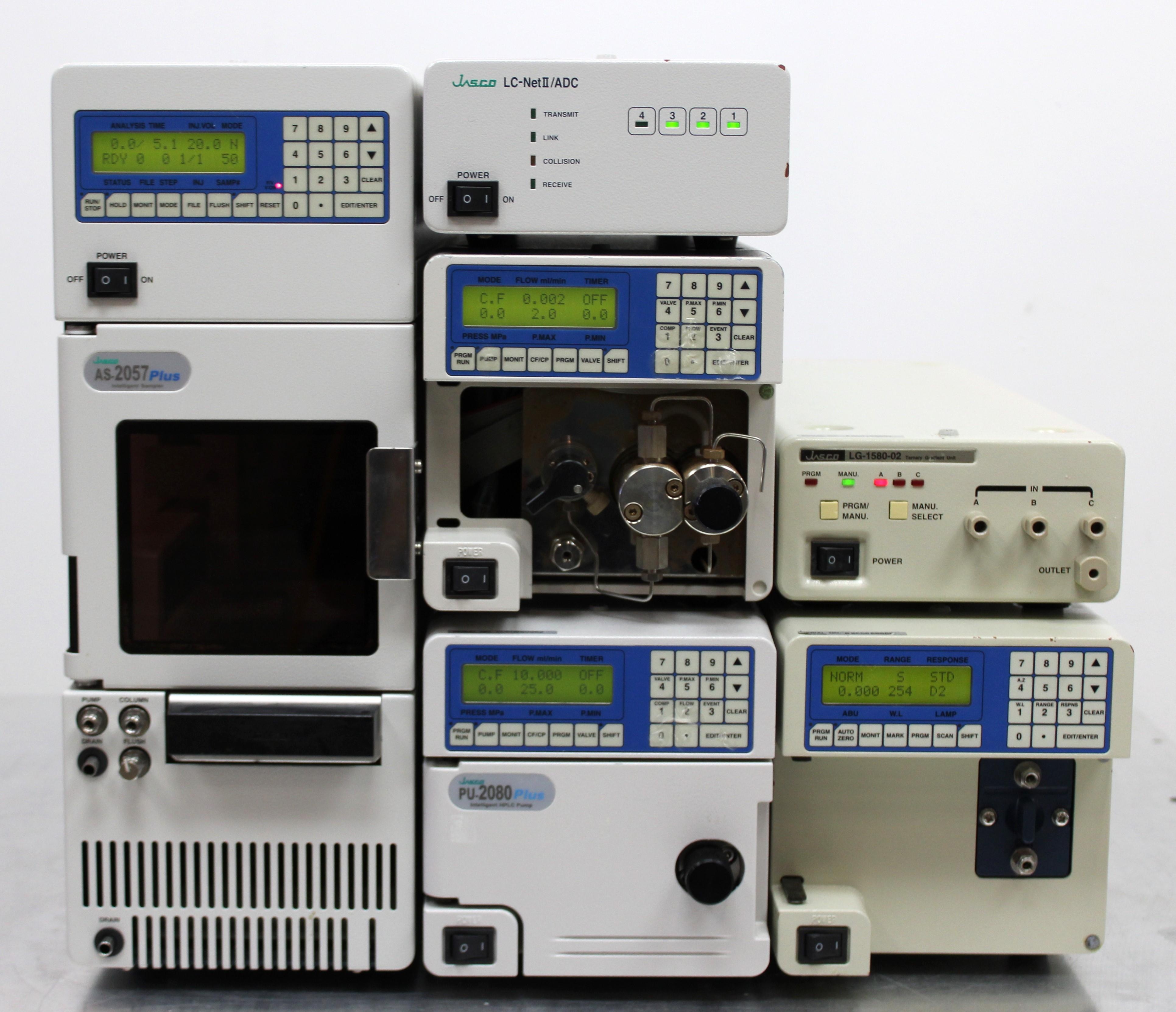 Jasco HPLC JASCO HPLC System with Integrated Analysis Functions Used