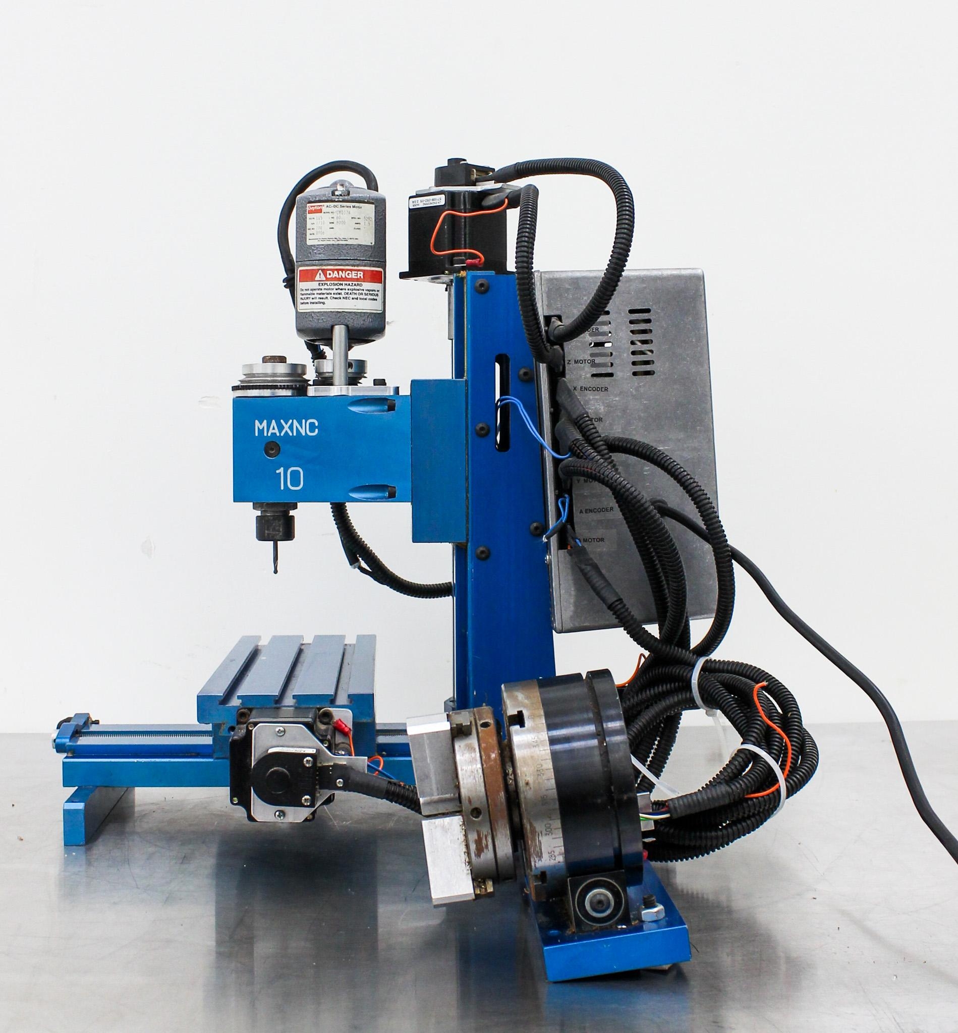 Dayton MAXNC 10 CNC Mini Mill 120V Milling Machine with Closed Loop Control