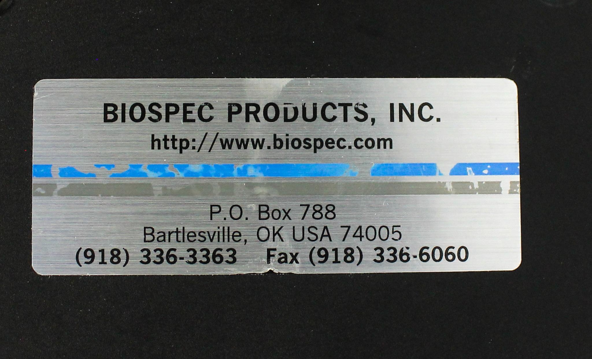 Biospec Mini Bead Beater Dental Mixer Homogenizer 3800-4800 RPM 120V Used