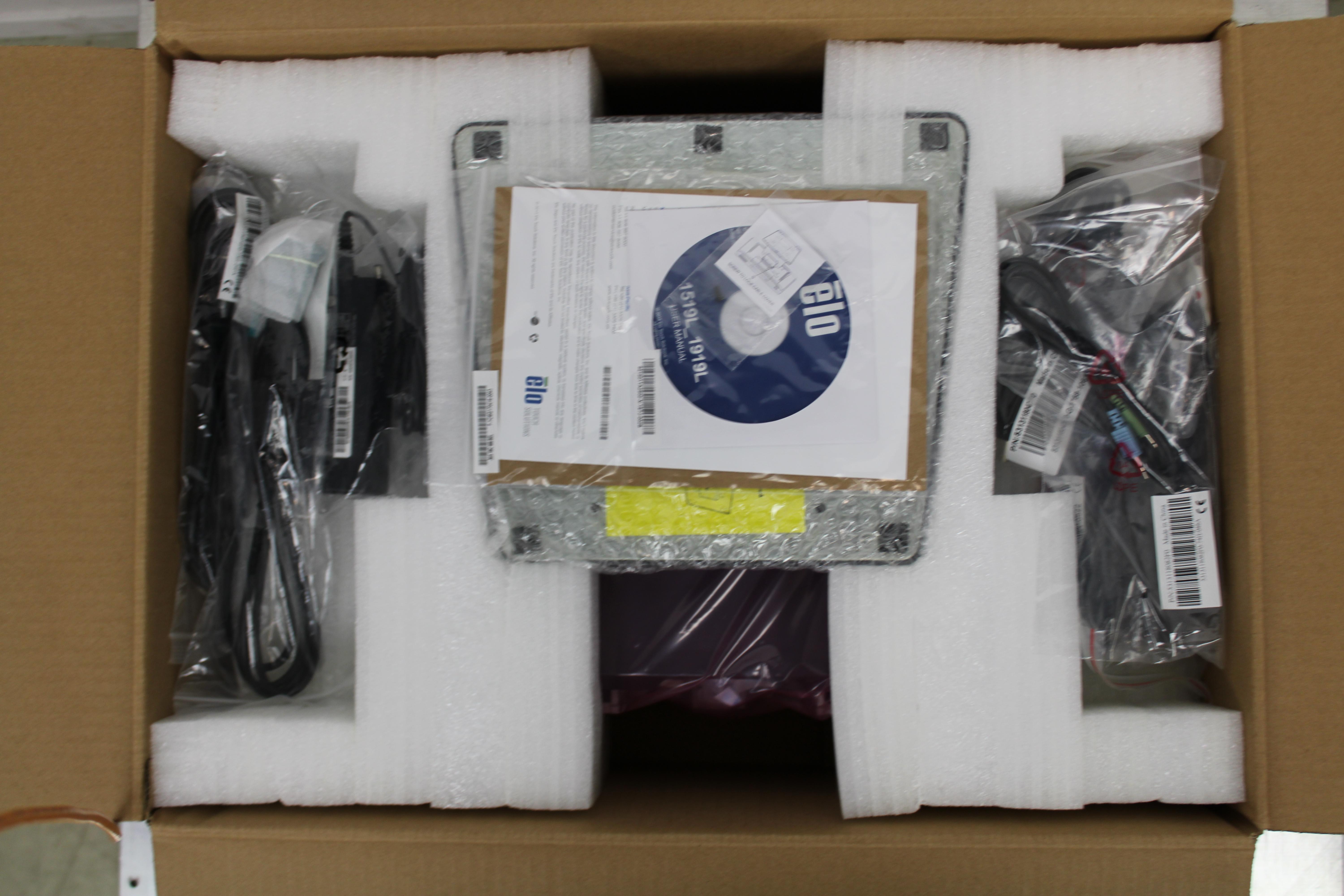 ELO 1919L 19 LCD Monitor Cascadion Widescreen Desktop Touch Display