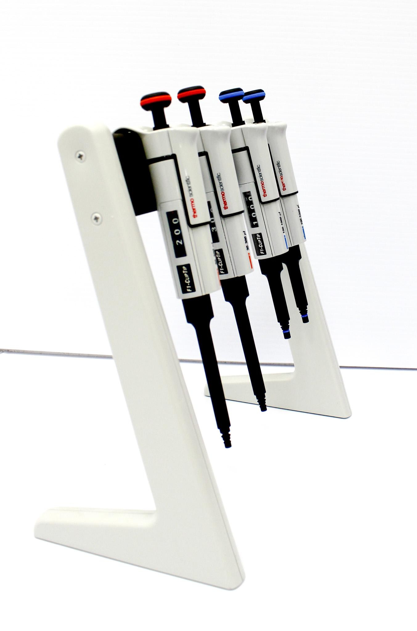 Thermo Scientific F1-ClipTip Pipette Handler w/ 4 Pipettes 30-300ul/100-1000ul