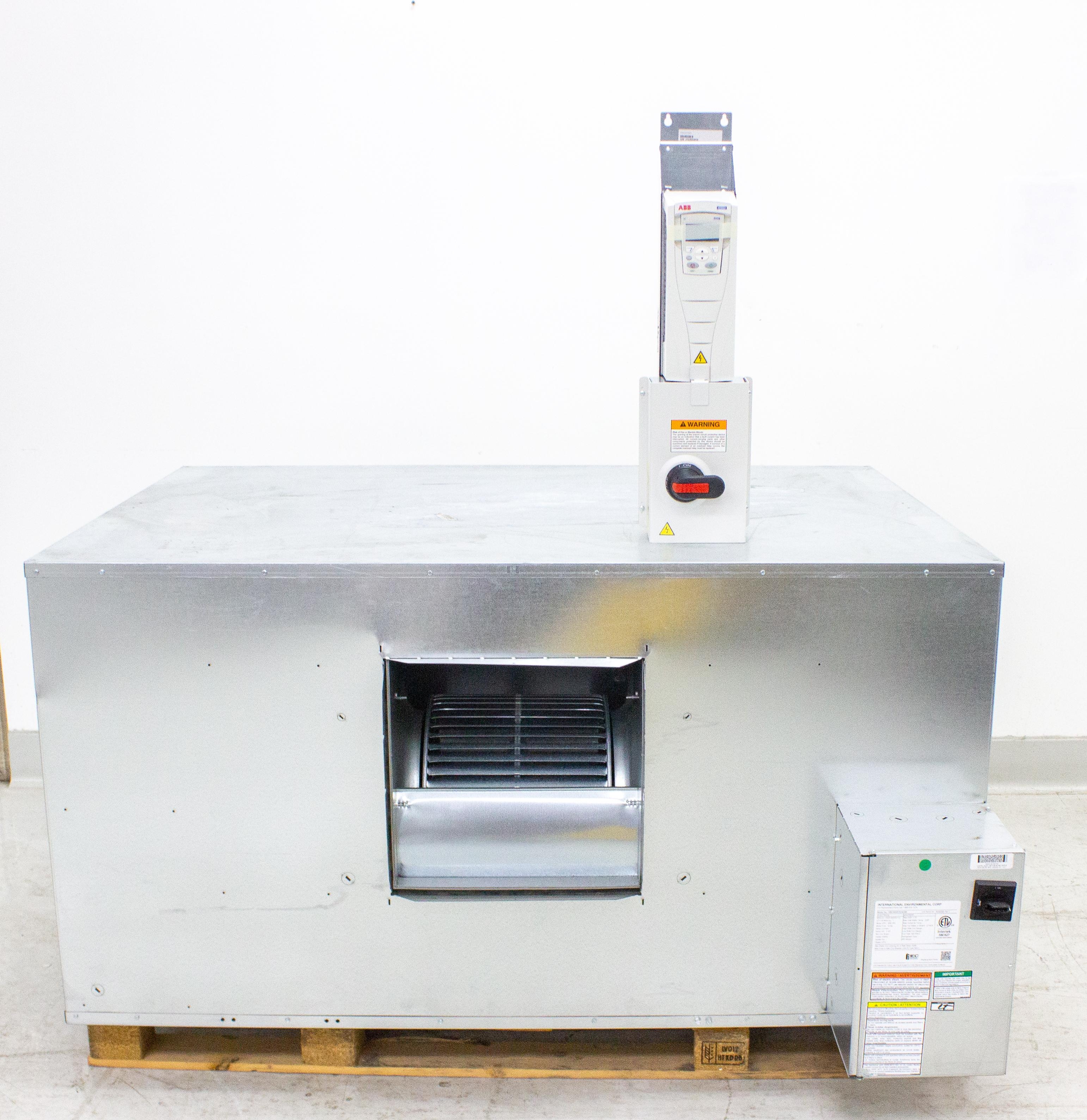 IEC HBD4000324006 Belt Drive Fan Coil 600-4000 CFM Used Power 220V