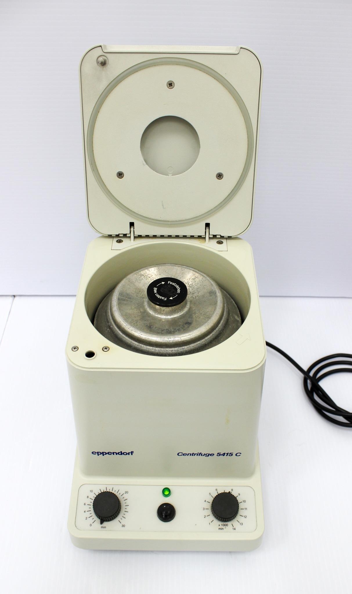 Eppendorf 5415C Microcentrifuge Benchtop 14,000 RPM Quiet Efficient Compact